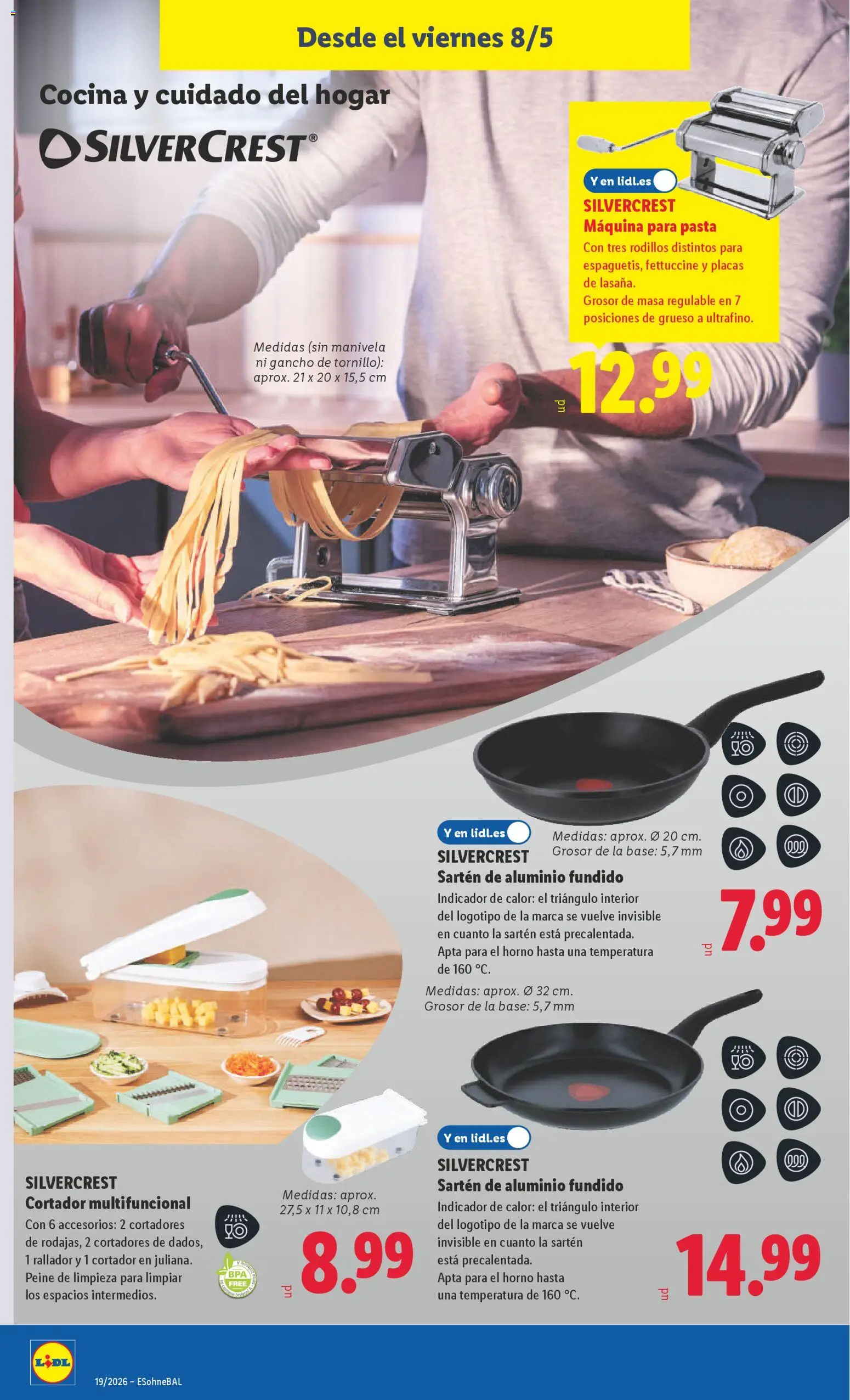Lidl folleto de bazar │ válido desde el 04.05.2026 | Página: 22 | Productos: El horno, Pan, Horno, Cocina