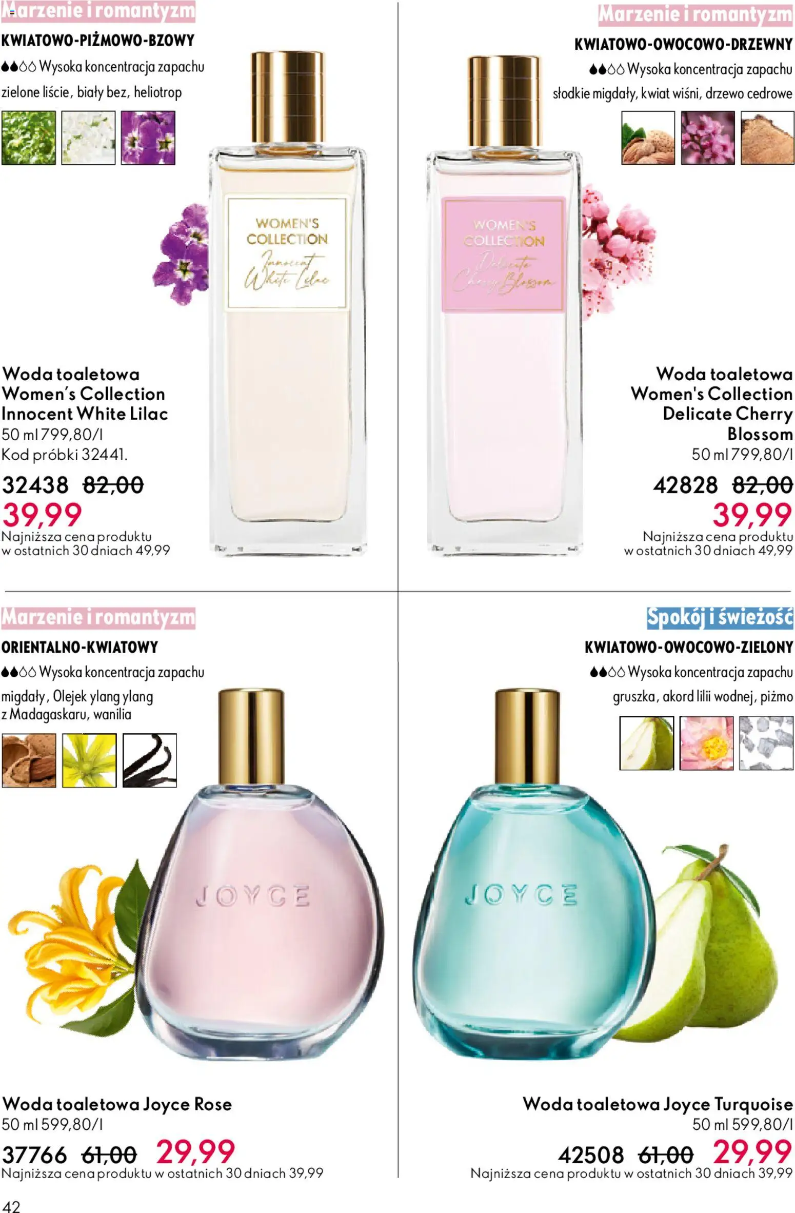 Oriflame Katalog 8 2026 od 27.05.2026 | Strona: 42 | Produkty: Woda toaletowa, Woda