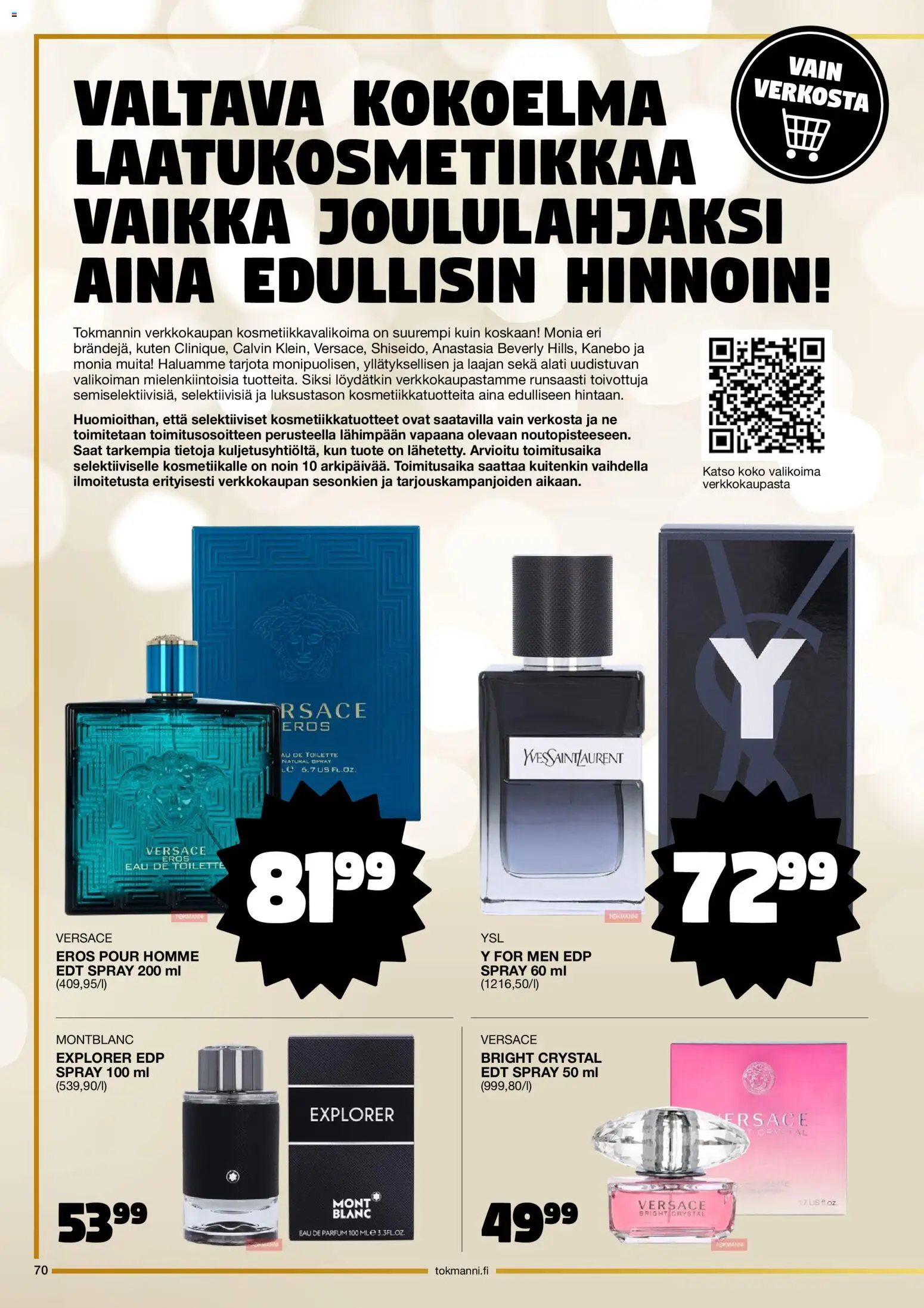 Tokmanni Joulukuvasto 2026 – voimassa 26/10/2026 alkaen | Sivu: 70