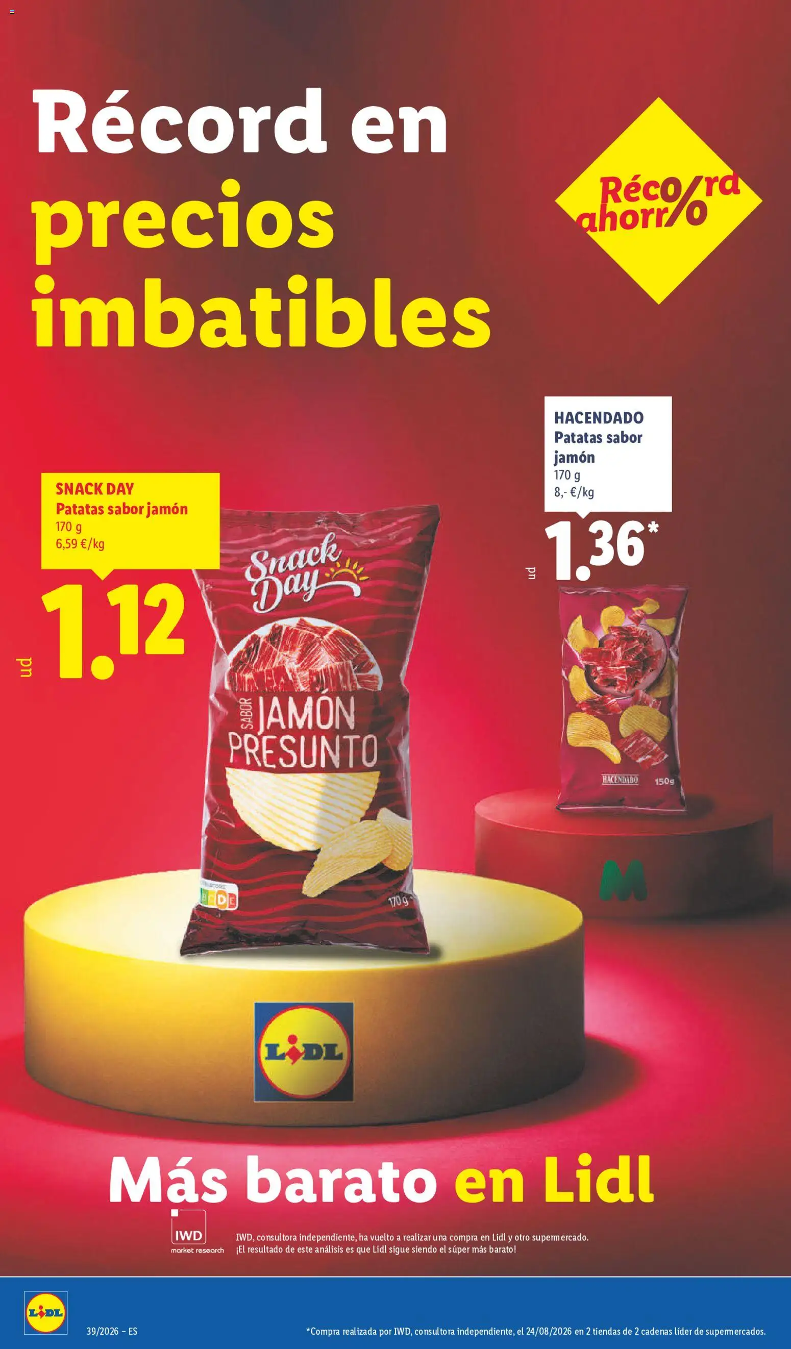 Lidl folleto │ válido desde el 21/09/2026 | Página: 18 | Productos: Jamón, Patatas