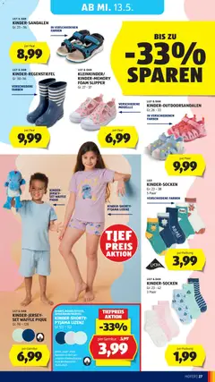 Hofer Flugblatt ab 06.05.2026 gültig | Seite: 33 | Produkte: Pyjama