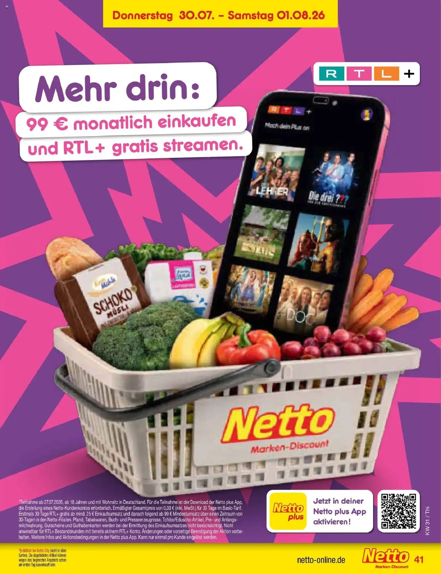 Netto Marken-Discount Prospekt Pirna – gültig ab 27.07.2026 | Seite: 60 | Produkte: Musli