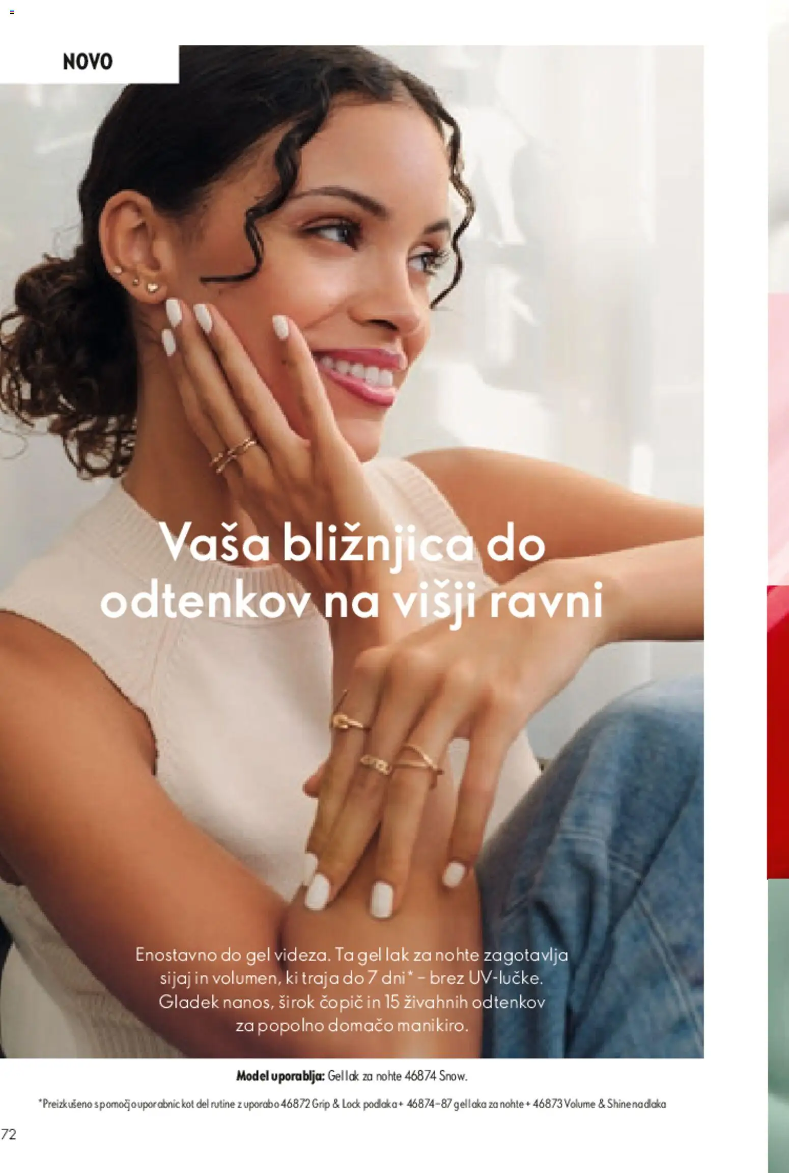 Novi Oriflame katalog ponudbe – veljaven od 13.05.2026 | Stran: 71 | Izdelki: Copic, Lak za nohte, Lak