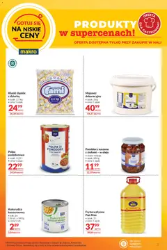 Pogląd oferty "Makro gazetka - Oferta dla gastronomii" - ważna od 15.09.2026 | Strona: 3 | Produkty: Kluski śląskie, Pomidory suszone, Kluski, Majonez