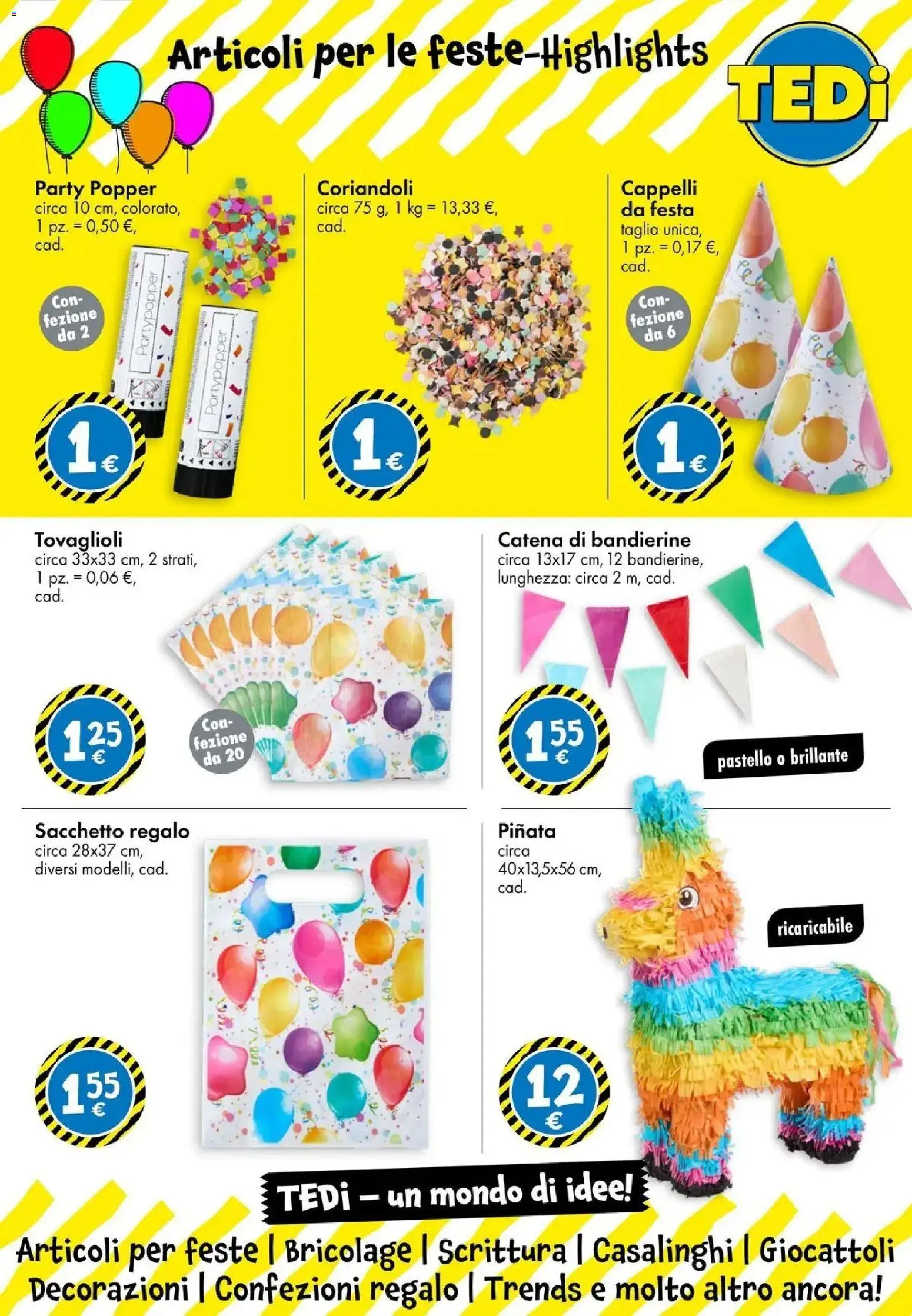 Nuovo TEDi volantino Villacidro dal 18/09/2026 > offerte anteprima 🛍️ | Pagina: 16 | Prodotti: Giocattoli, Decorazioni