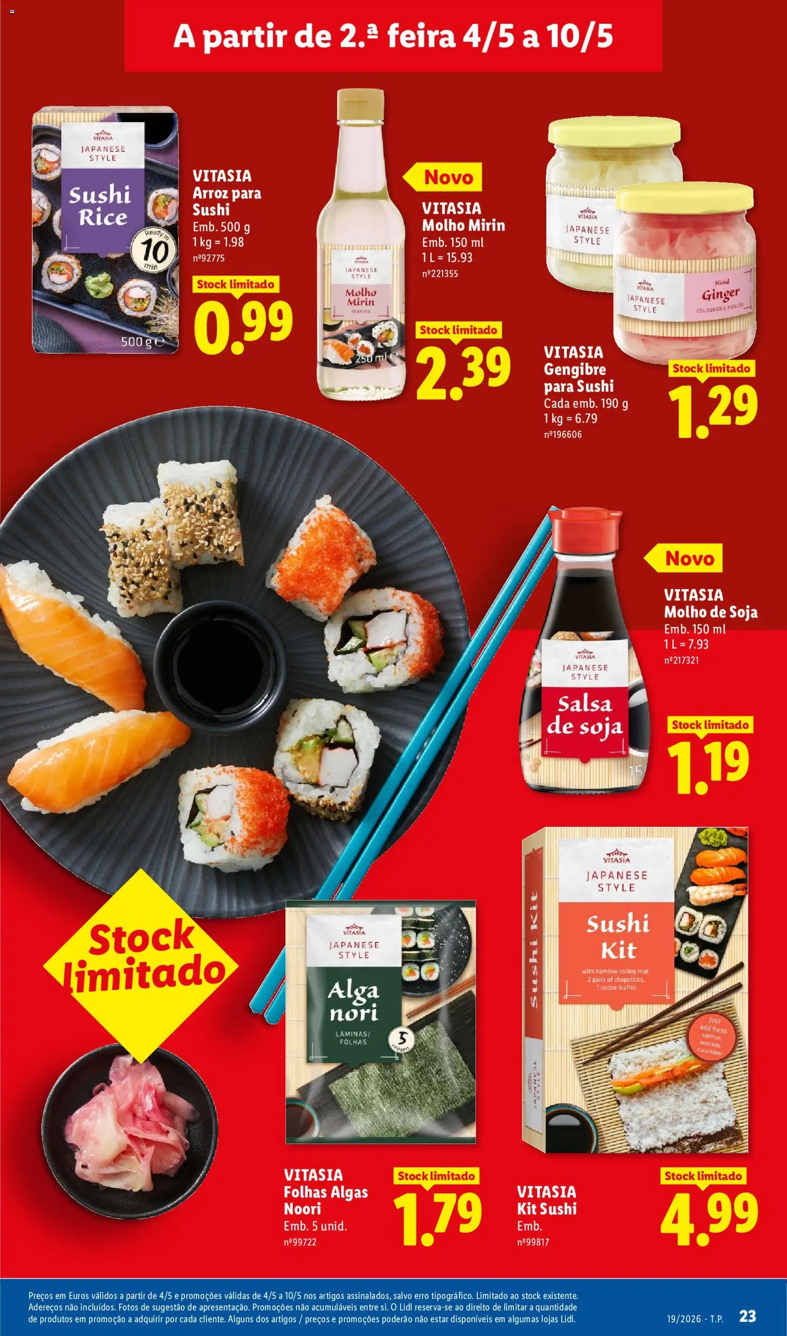 Lidl folheto │ válido de 04.05.2026 | Página: 23 | Produtos: Soja, Arroz