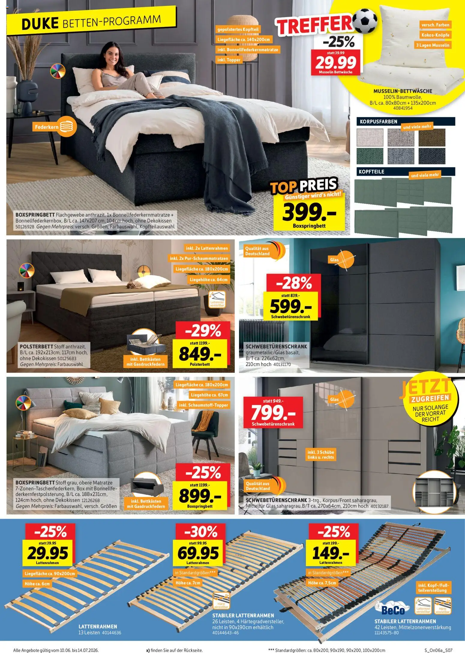 Sconto Prospekt – gültig ab 10.06.2026 | Seite: 7 | Produkte: AEG, Geschirrspüler, Einbauküche, Kühlschrank
