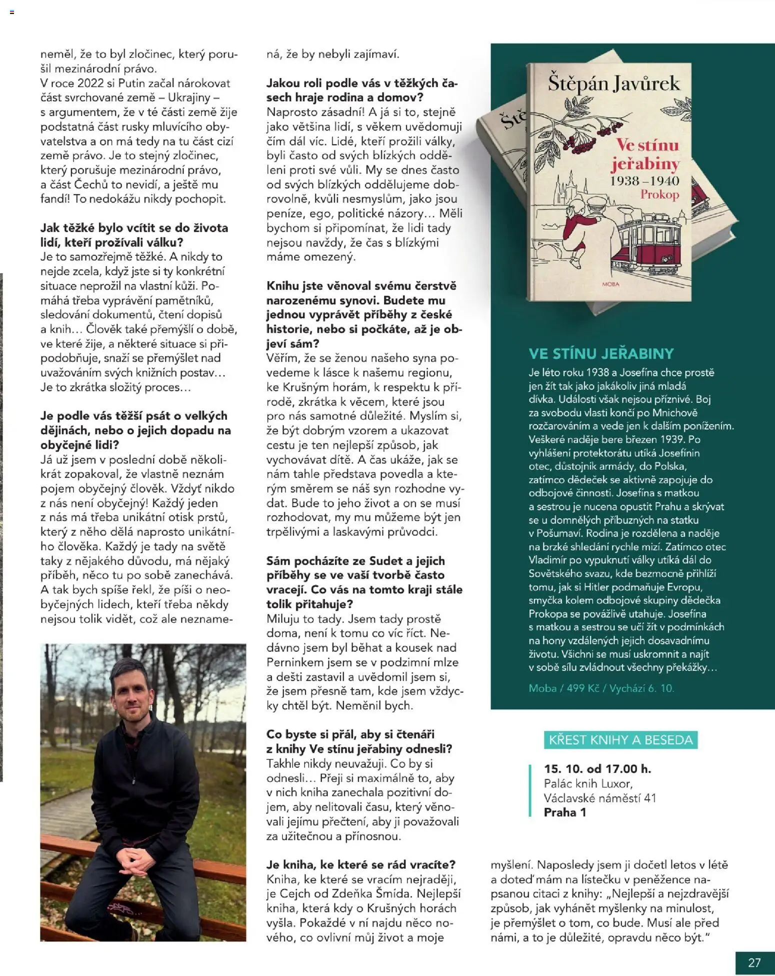 Knižní klub magazín od 01.10.2026 | Strana: 27 | Produkty: Kniha, Knihy