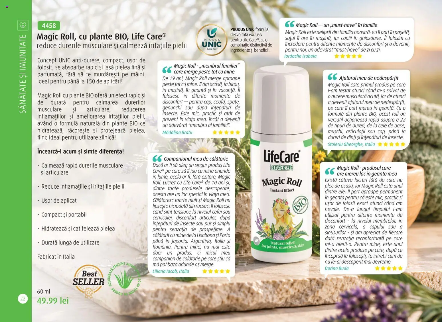 Noul catalog Life Care – valabil de la 01.10.2026 | Pagină: 24 | Produse: Bio, Geantă, Magic, Rucsac