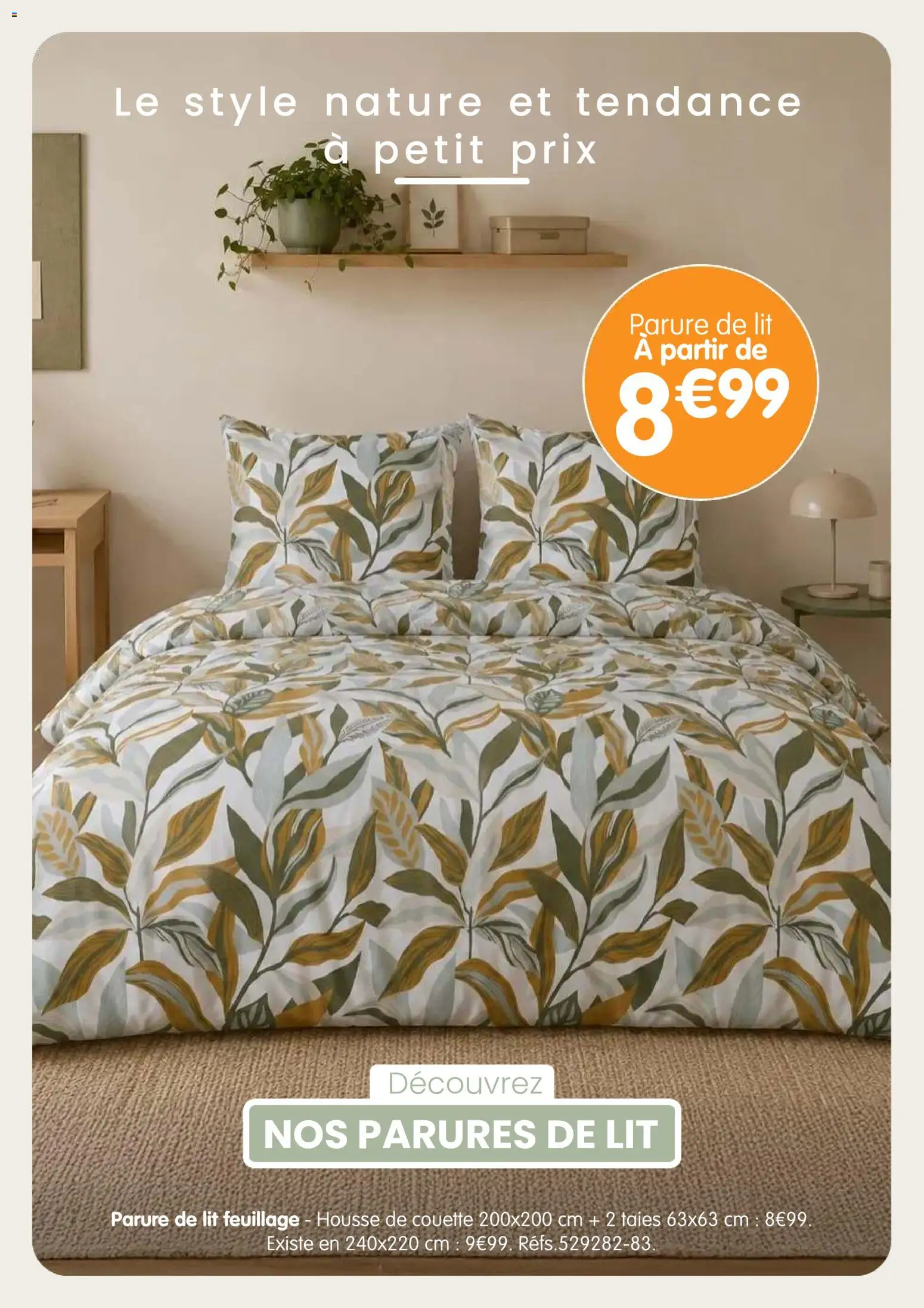 {H1} | Page: 6 | Produits: Parure de lit, Lit, Housse de couette, Couette