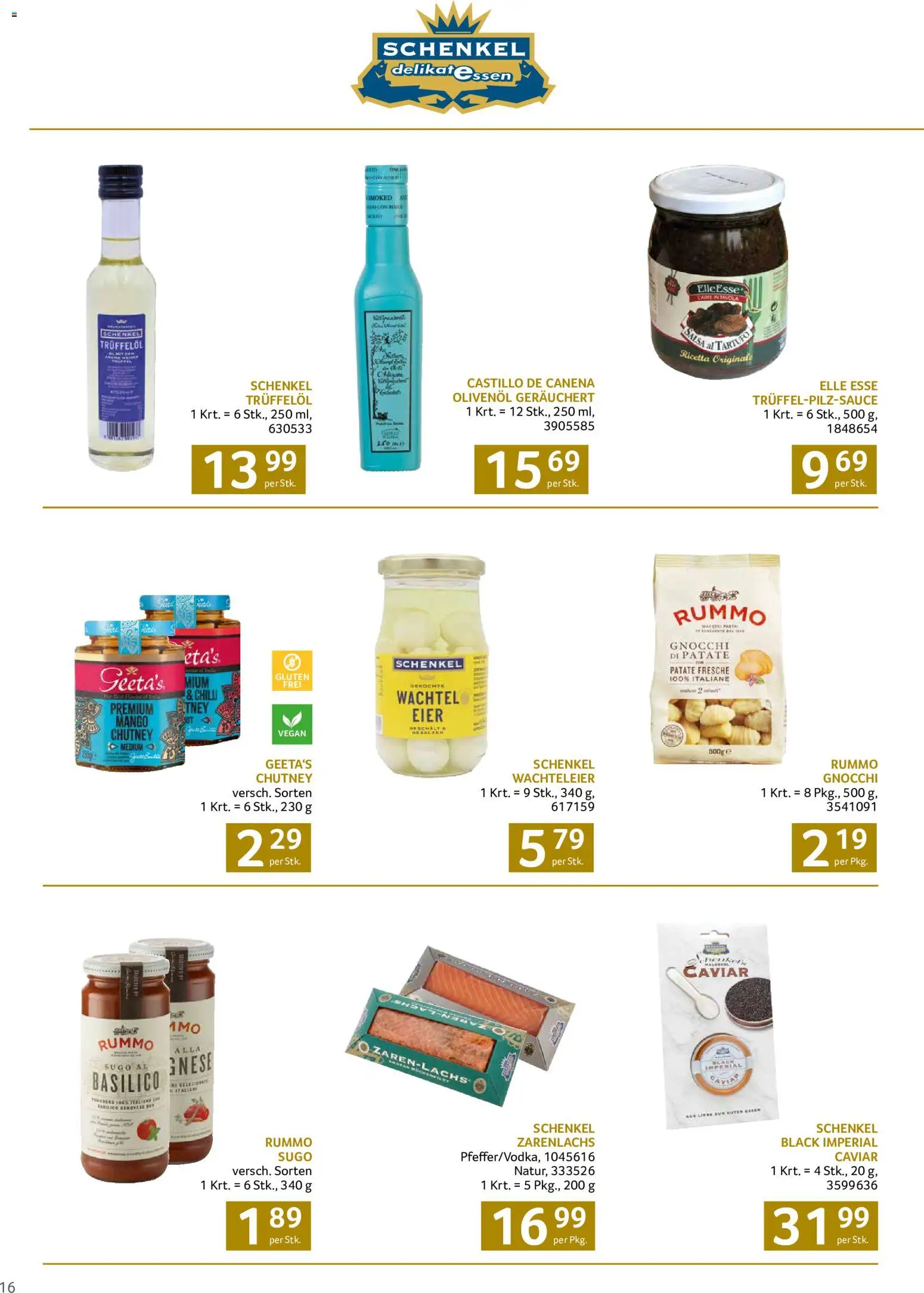 Transgourmet Christmas gültig ab 12.10.2026 | Seite: 16 | Produkte: Mango, Eier