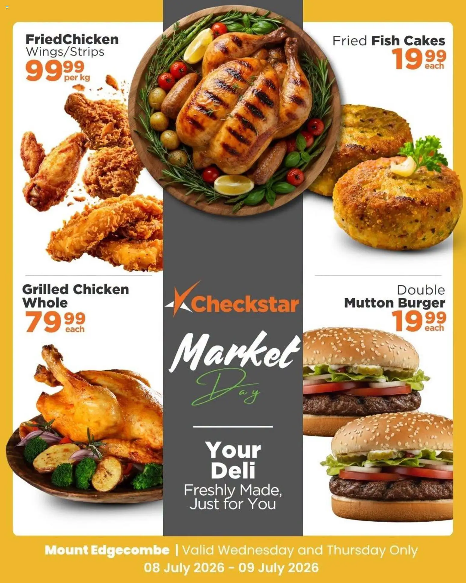 New Check Star catalogue – valid from 08/07/2026 | Page: 4 | Products: Chicken, Fish