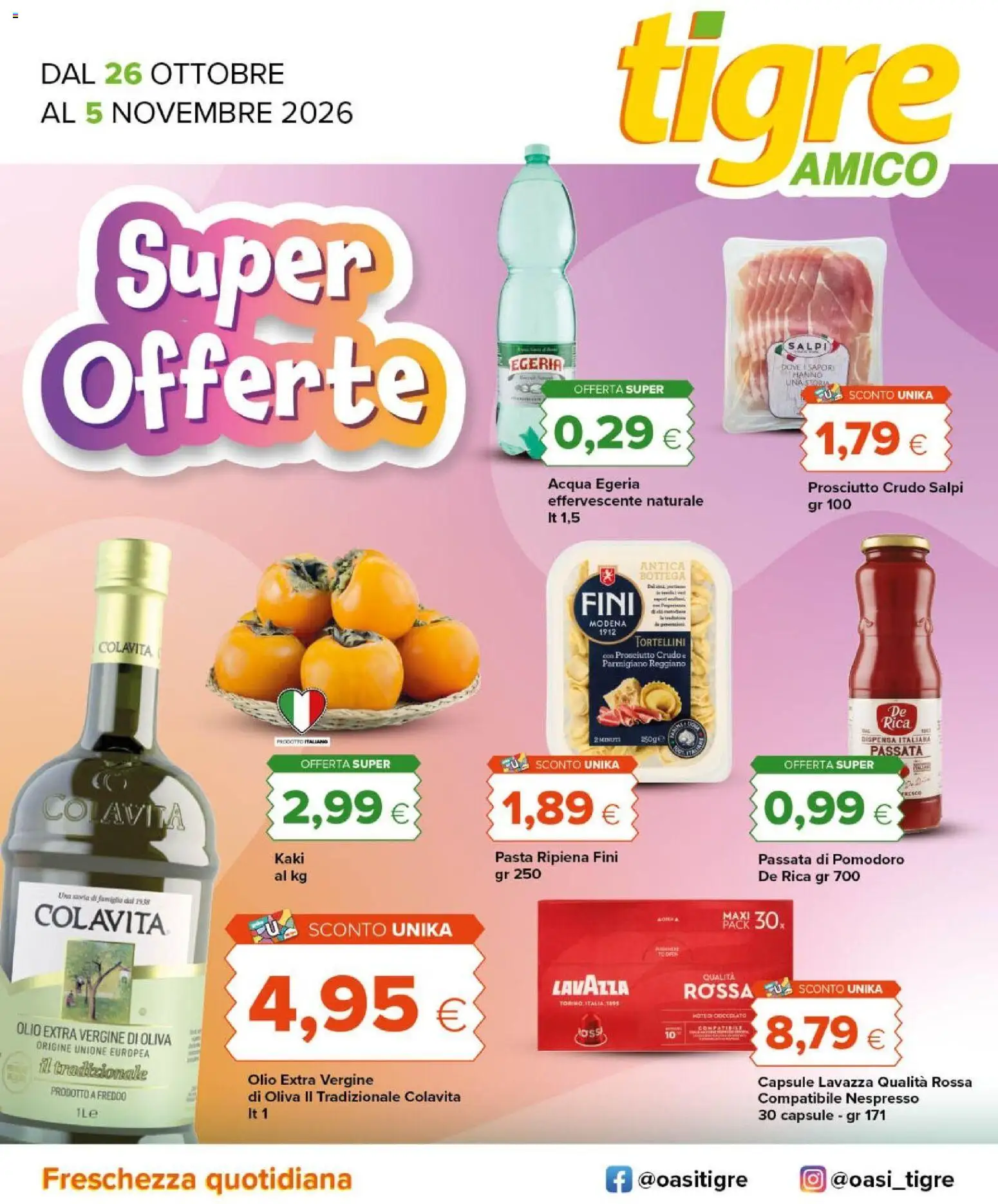 Volantino Tigre del 26/10/2026 | Pagina: 1