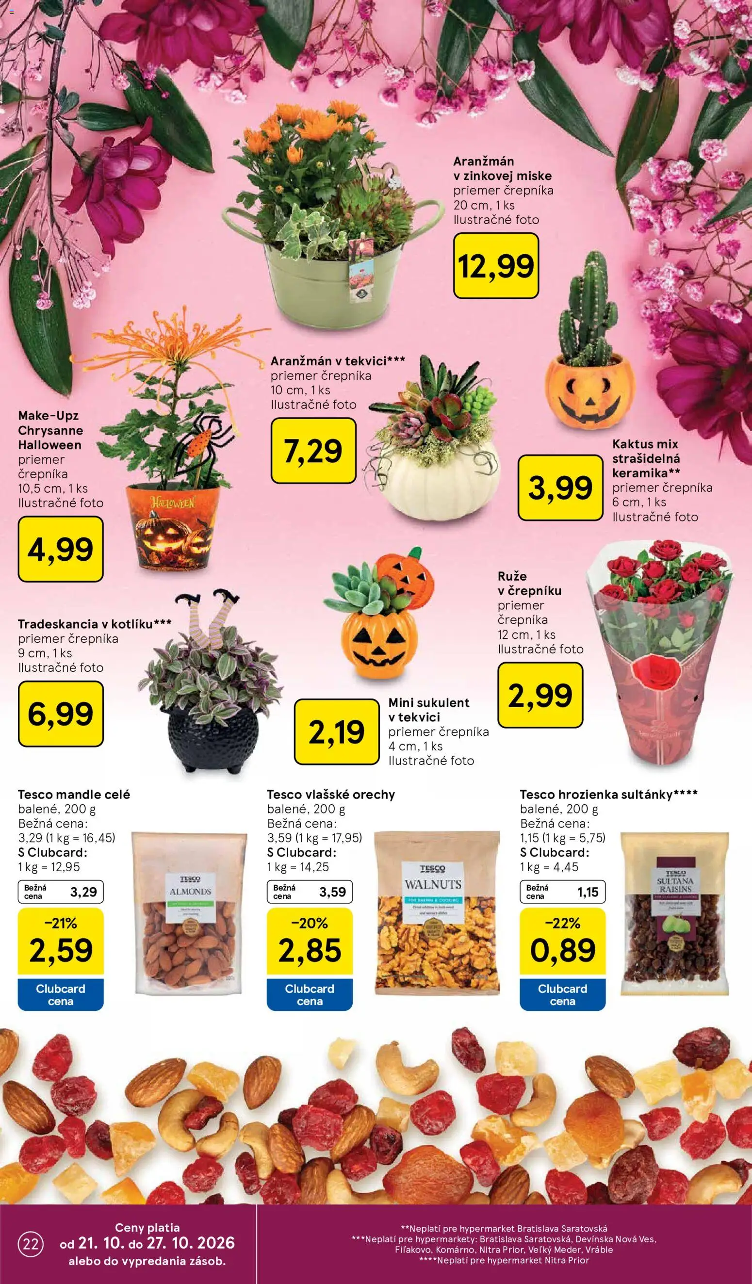 Nové Tesco akcie – leták je platný od 21.10.2026 | Strana: 22