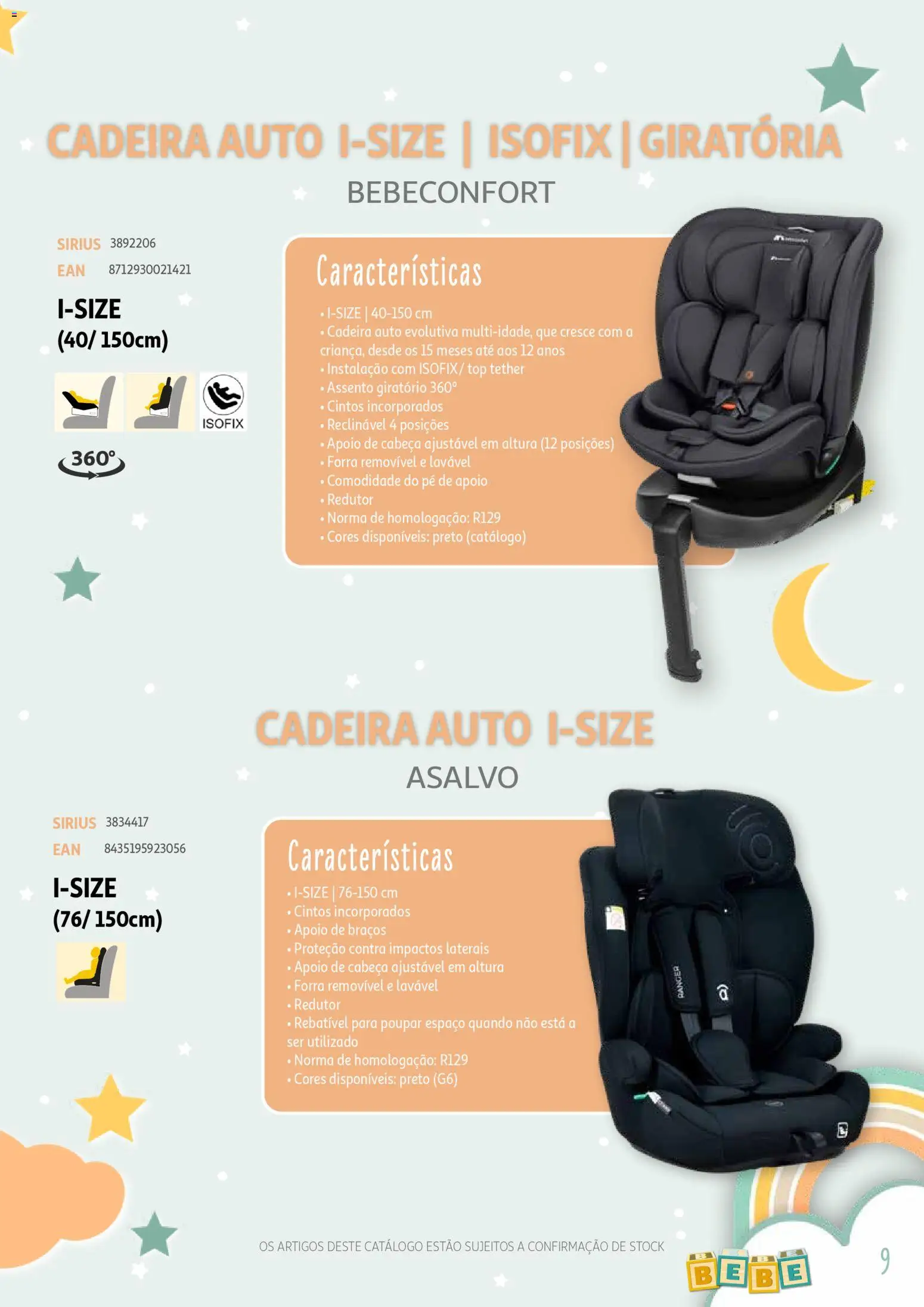 Auchan - Catálogo Puericultura │ válido de 13/01/2026 | Página: 9 | Produtos: Top, Cadeira