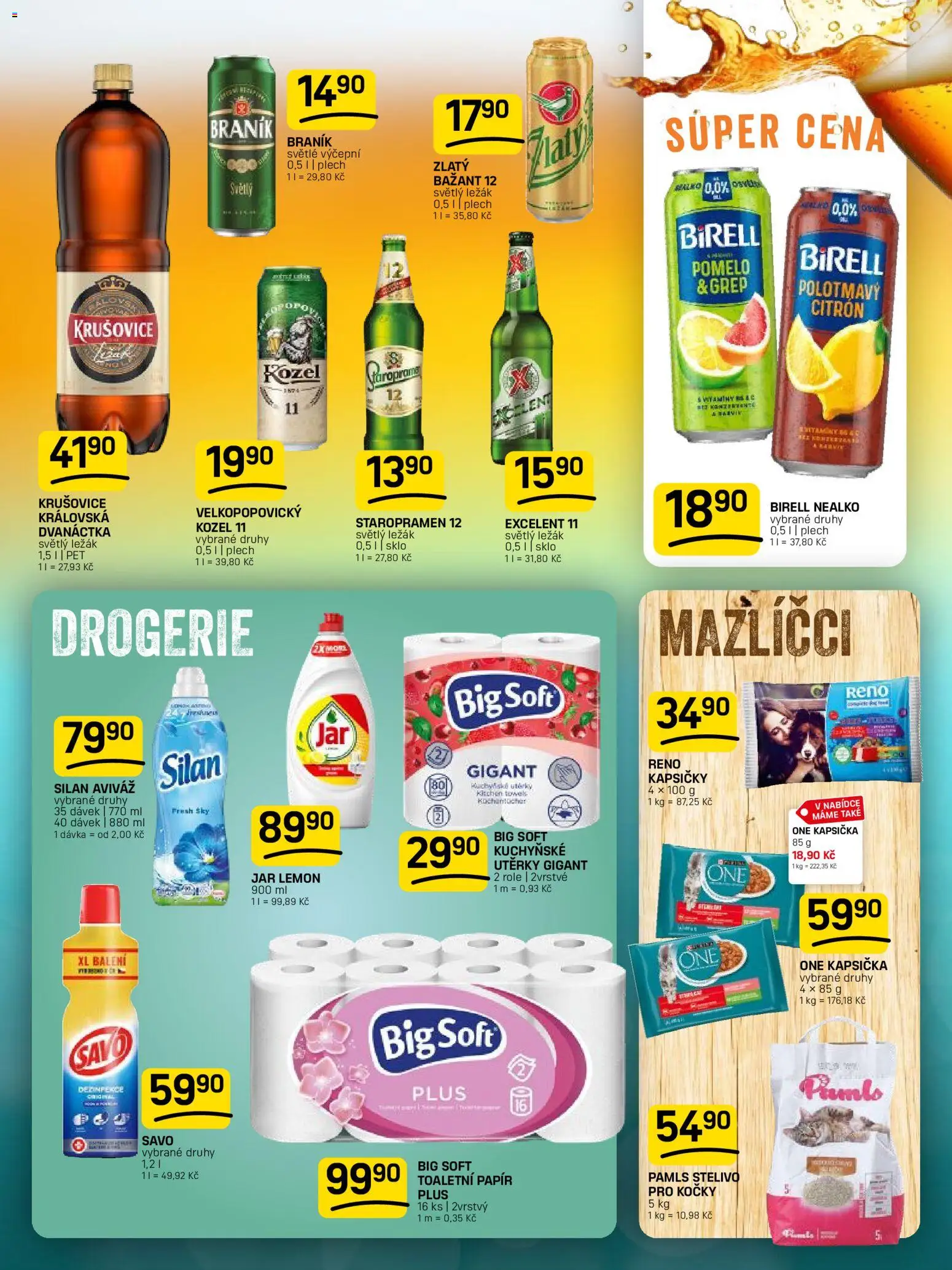 Flop leták od 08.07.2026 | Strana: 15 | Produkty: Utěrky, Grep, Stelivo, Kozel 11