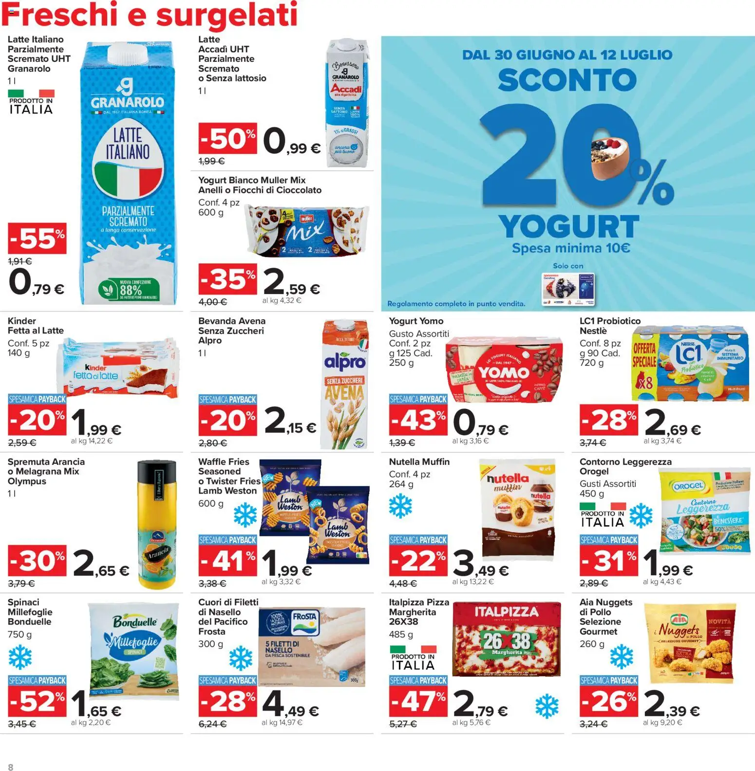 Volantino Carrefour del 30/06/2026 | Pagina: 8