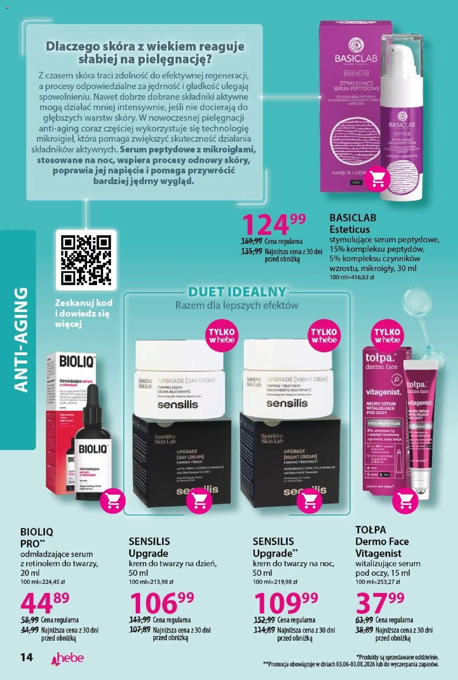 Hebe gazetka - Katalog od 19.06.2026 | Strona: 14