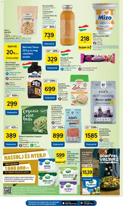Tesco aktuális akciós újság - amely érvényes a következő dátumtól: 18.06.2026 | Oldal: 19 | Termékek: Tejföl, Gluténmentes, Száraztészta, Mangó