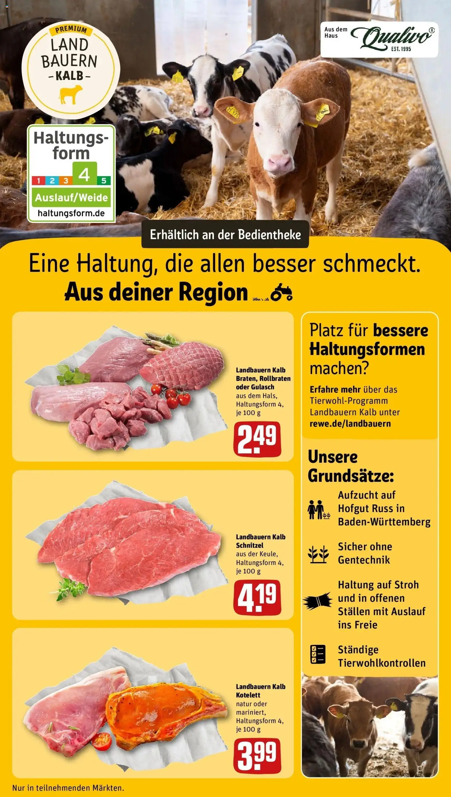 REWE Prospekt ab 07.09.2026 zum Blättern » Angebote | Seite: 13 | Produkte: Schnitzel, Gulasch