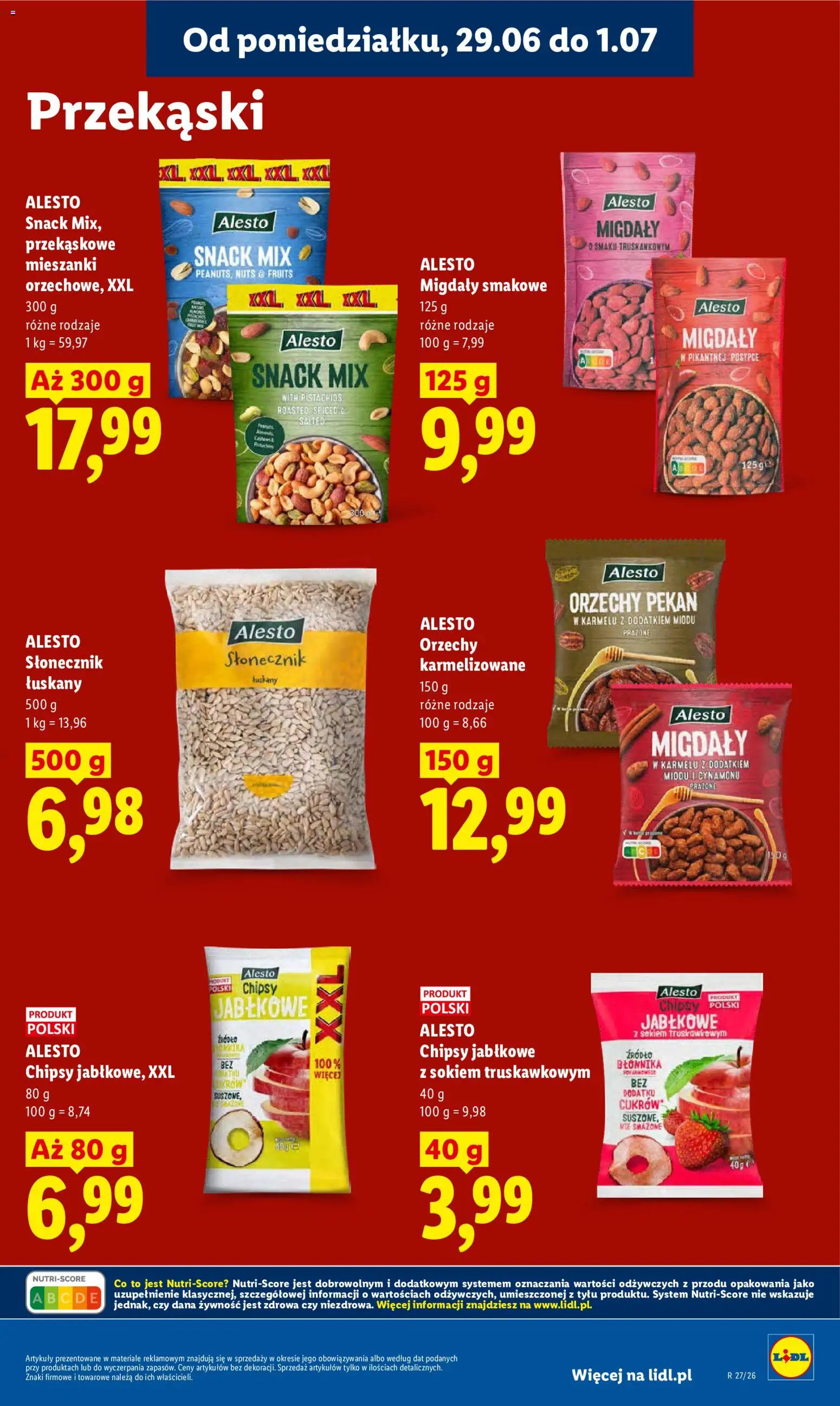Lidl Polsko leták od 29.06.2026 | Strana: 61 | Produkty: Chipsy