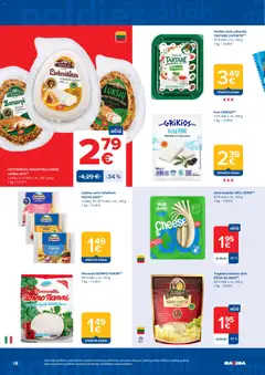 MAXIMA leidinys galioja nuo 12.06.2026 | Puslapis: 18 | Prekių: Varškės sūris, Sūris, Lydytas sūris