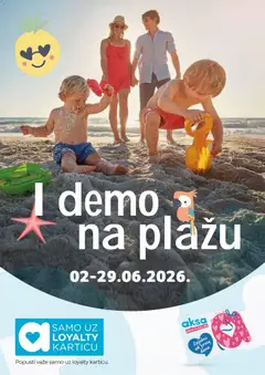 Aksa katalog Idemo na plažu 2026 - pregled Aksa kataloga - važi od 02.06.2026