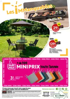 Maxi Bazar - Prévisualisation de Maxi Bazar - Catalogue "Outdoor valide à partir de 29.04.2026 | Page: 24 | Produits: Plancha, Plateau, Poids, Chaise