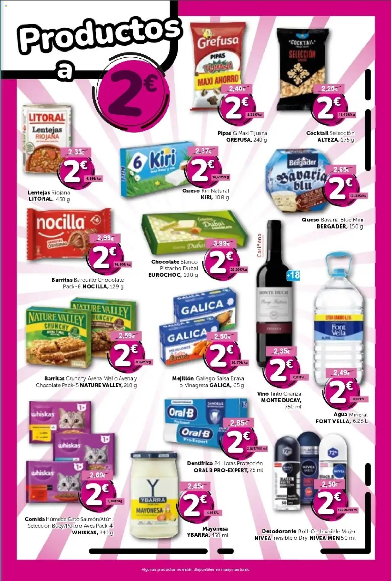 Masymas folleto │ válido desde el 21/08/2026 | Página: 2 | Productos: Miel, Aves, Vino tinto, Queso