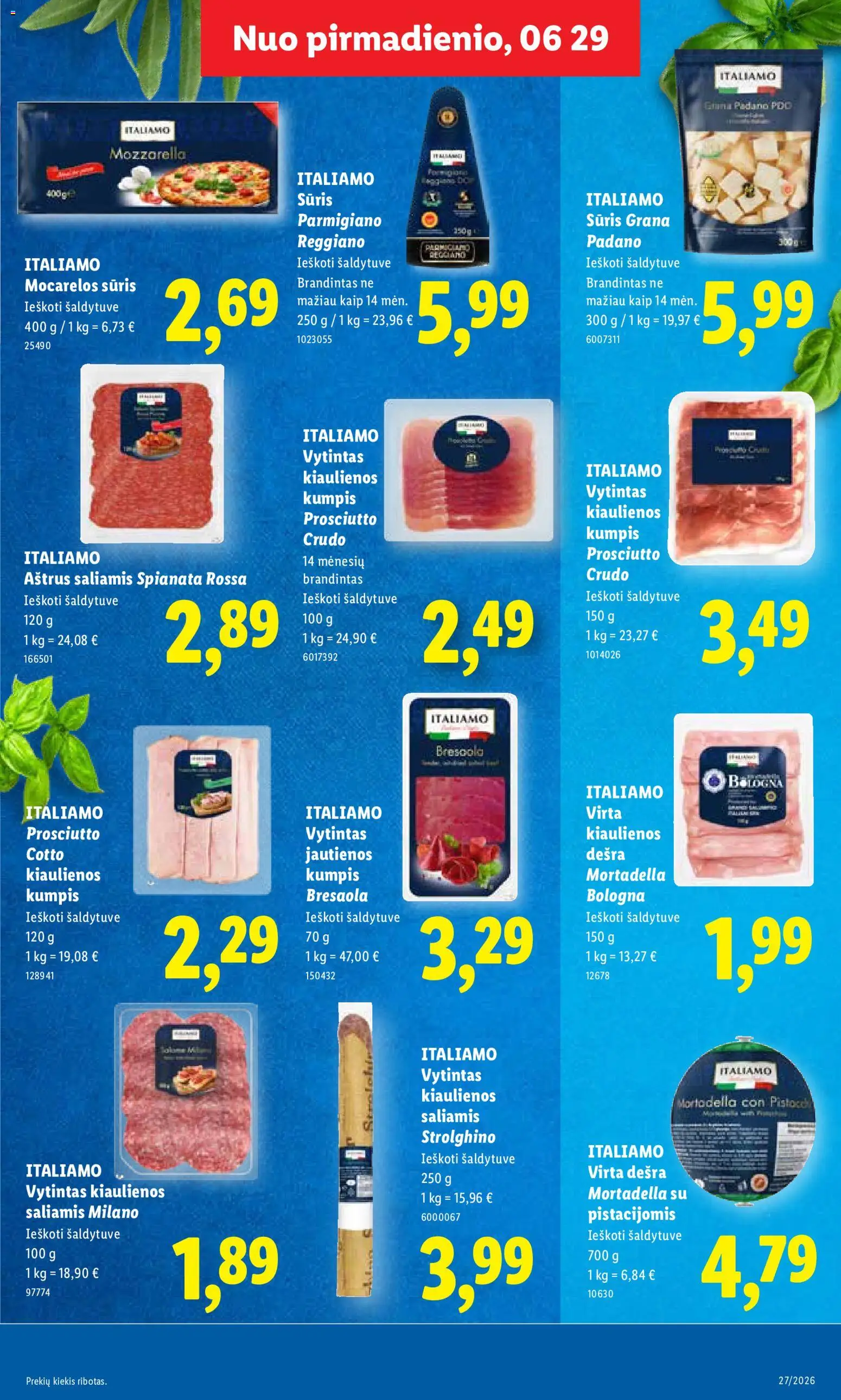 LIDL akcijos nuo 2026.06.29 | Puslapis: 13