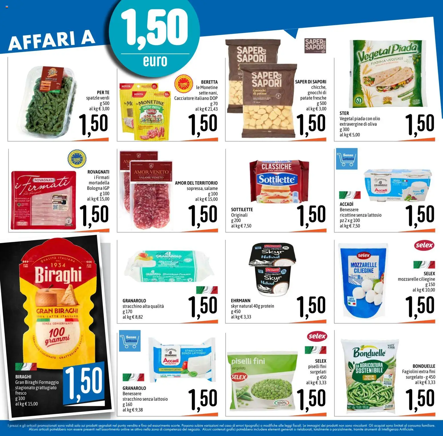 Volantino Emisfero del 10/09/2026 | Pagina: 6 | Prodotti: Spatzle, Salame, Tè, Skyr