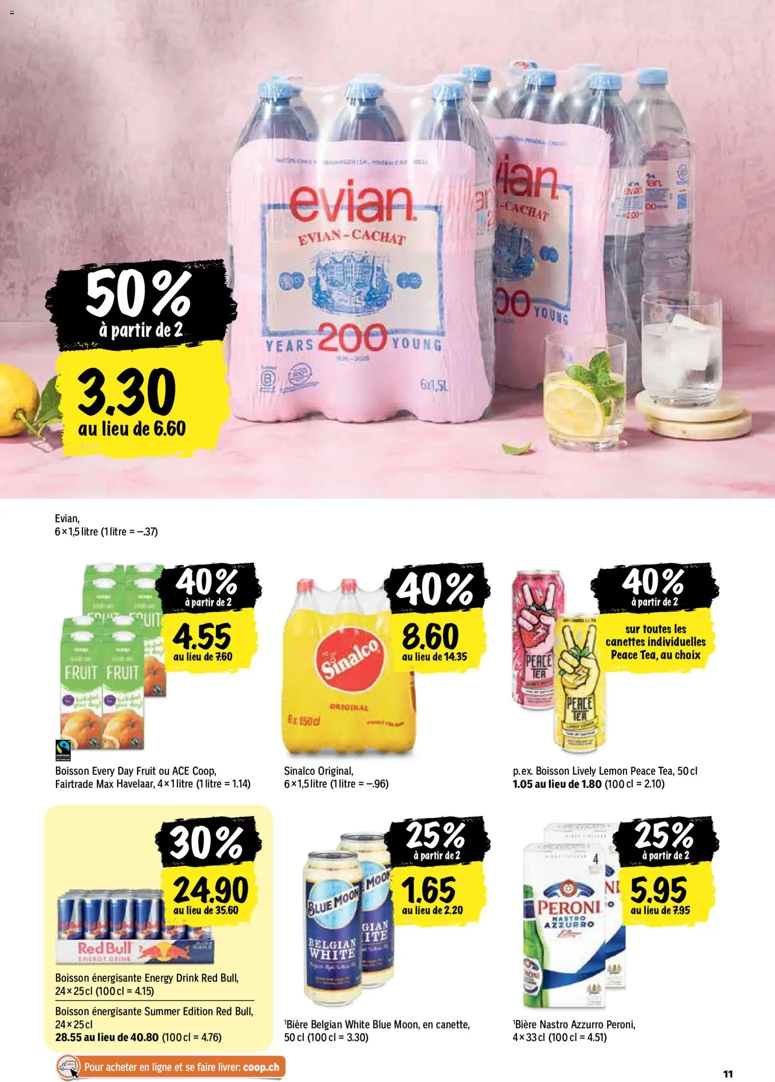 Coop aktionen FR – gültig ab 04.06.2026 | Seite: 11 | Produkte: Red bull
