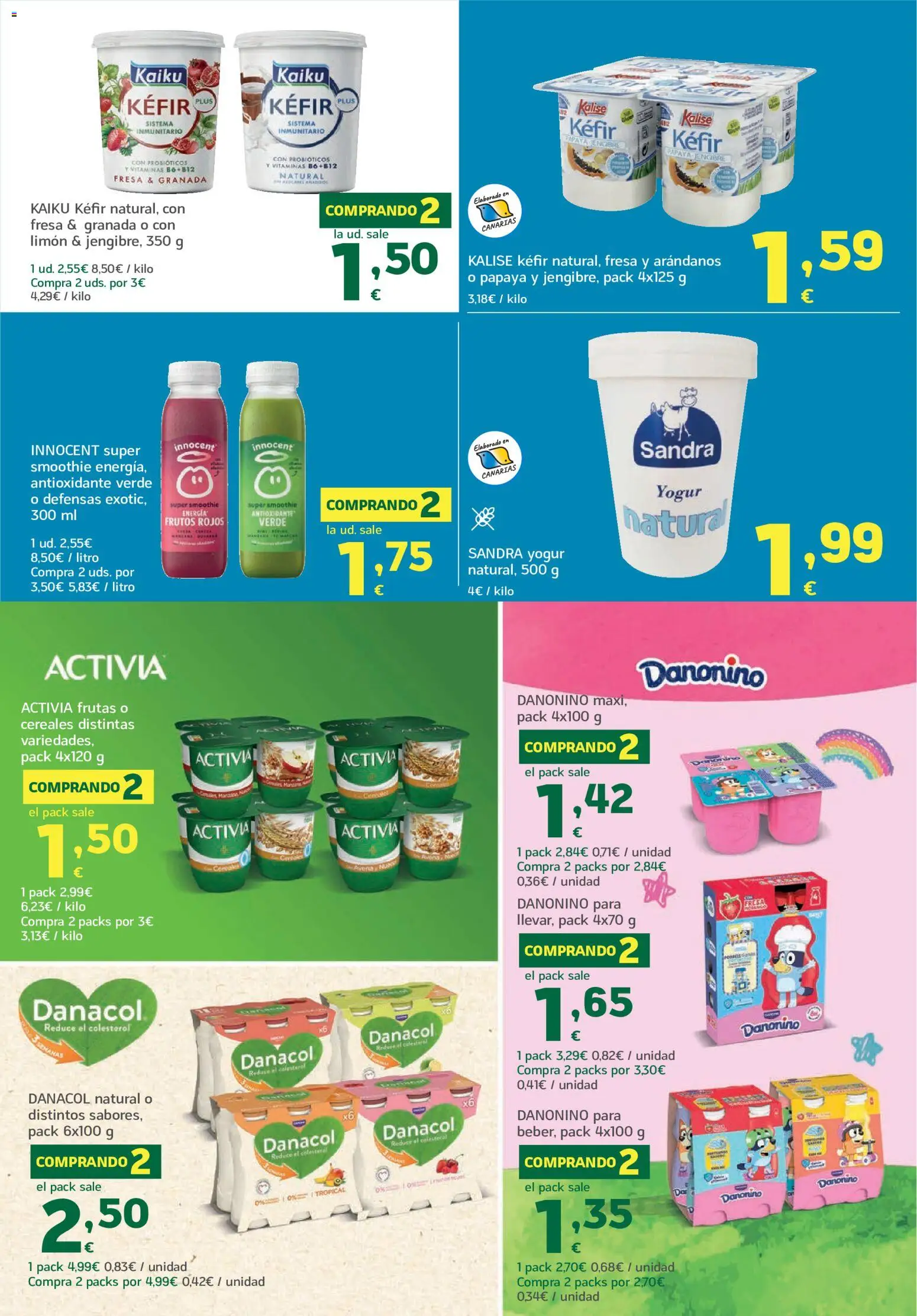 HiperDino folleto │ válido desde el 09/09/2026 | Página: 16 | Productos: Yogur, Frutos rojos, Cereales, Granada