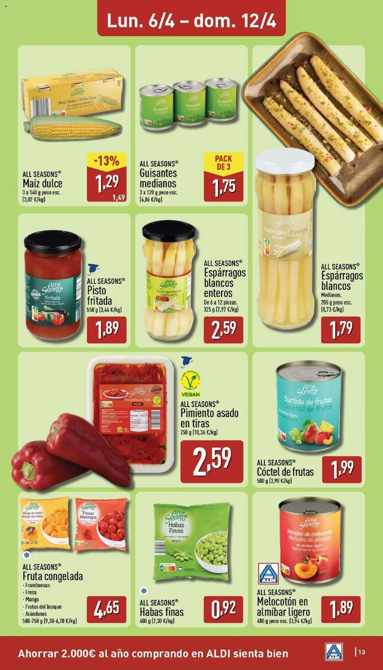 Aldi folleto Península │ válido desde el 06.04.2026 | Página: 13 | Productos: Νερό καρύδας, Αφυγραντήρας, Peso, Ρούτερ