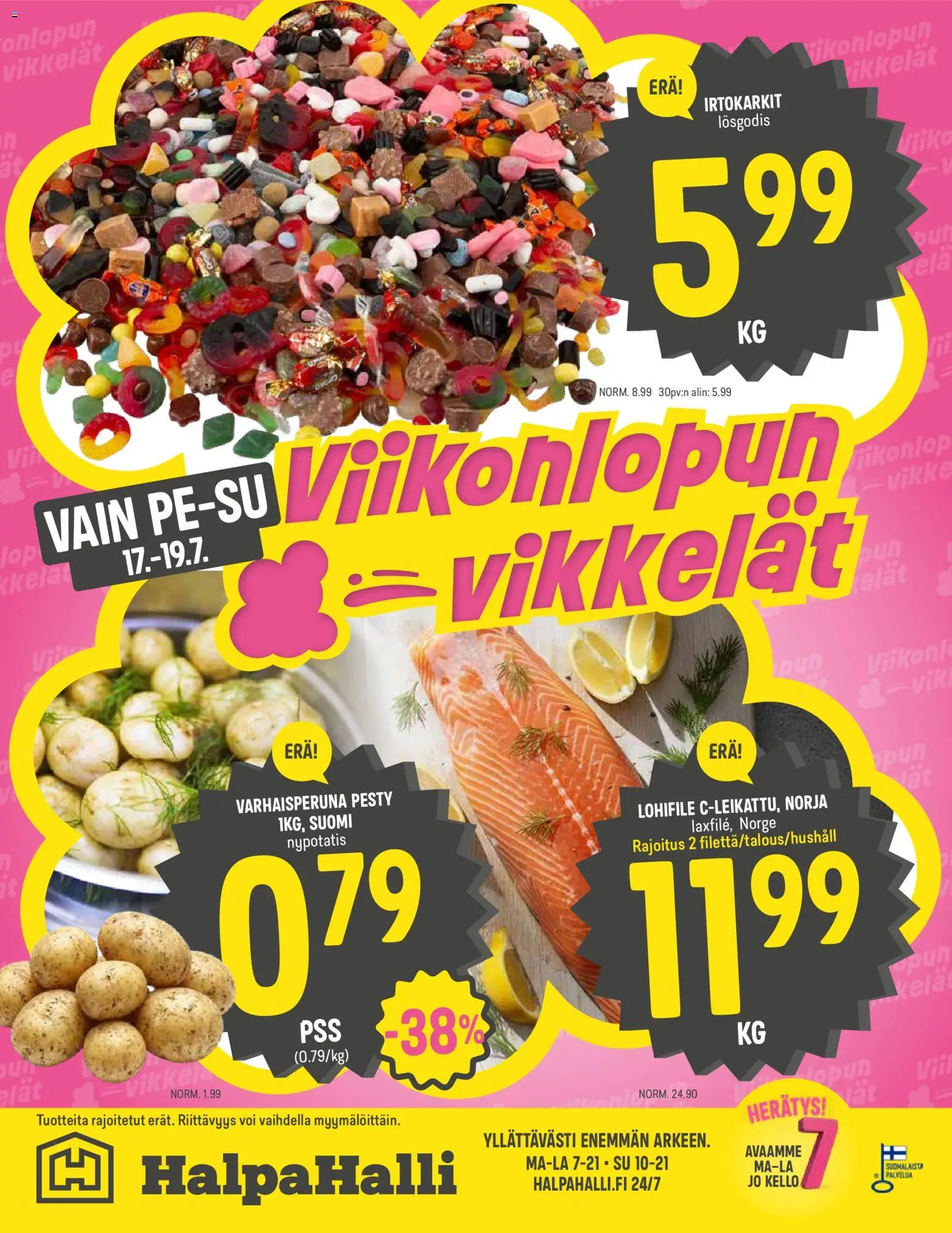 Halpa Halli tarjoukset – voimassa 15/07/2026 alkaen | Sivu: 12