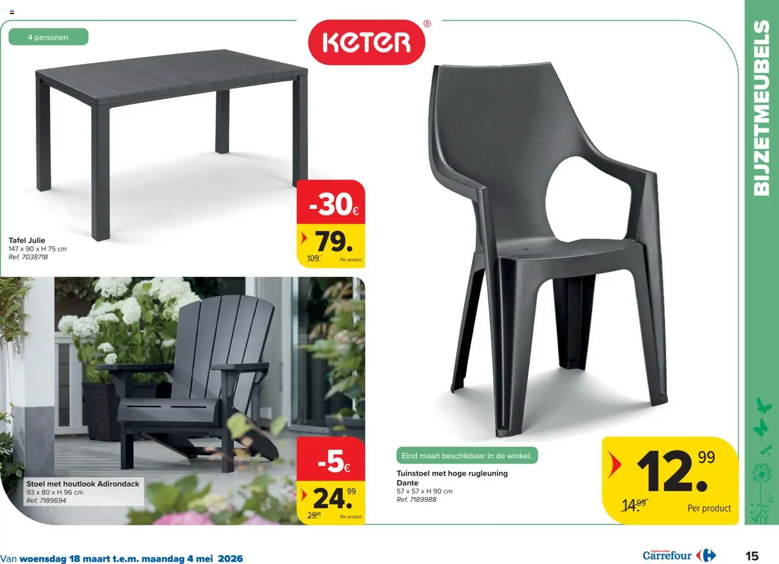 {H1} | Pagina: 15 | Producten: Tafel, Stoel