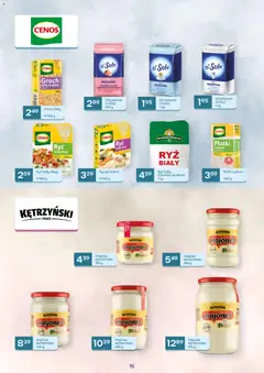 Pogląd oferty "Eurocash gazetka - Oferta Handlowa" - ważna od 04.05.2026 | Strona: 16 | Produkty: Groch, Płatki ryżowe, Ryż, Płatki