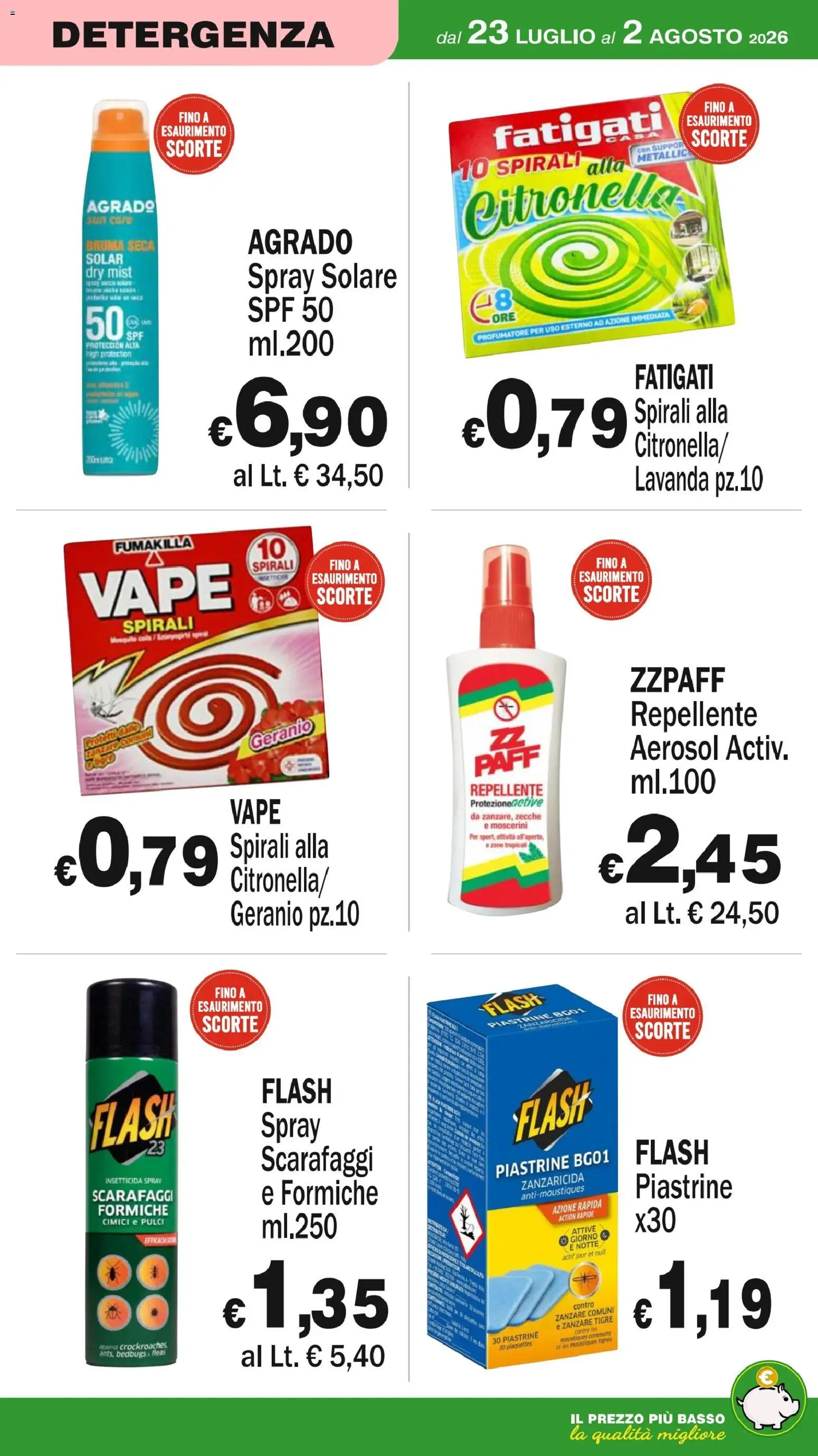 Volantino Primo Prezzo del 23/07/2026 | Pagina: 33