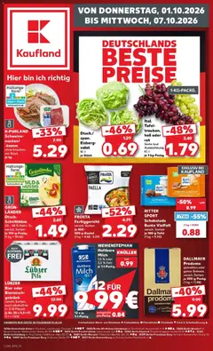 Kaufland Prospekt Ahrensfelde ab 01.10.2026 gültig