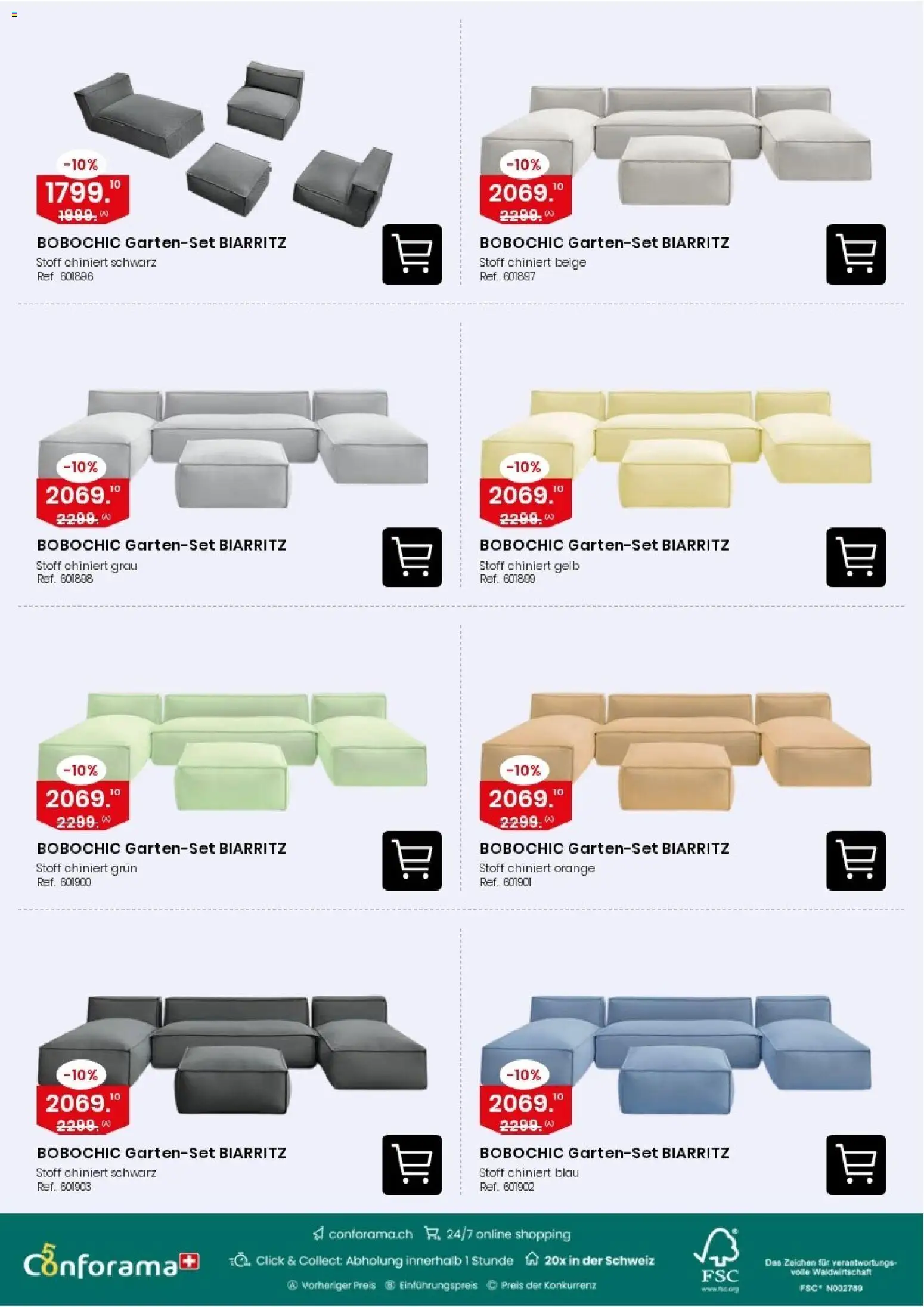Conforama aktionen Gartensofa – gültig ab 07.10.2026 | Seite: 24
