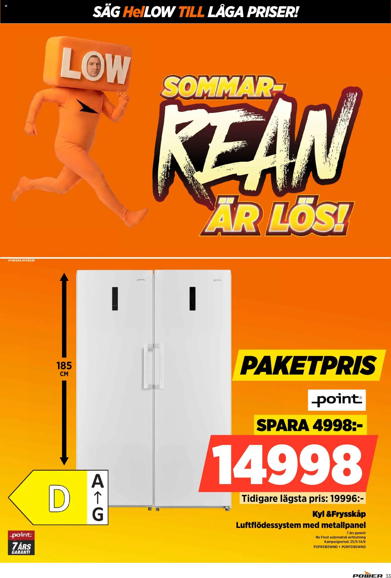 Power reklamblad aktuell från 25.05.2026 | Sida: 33