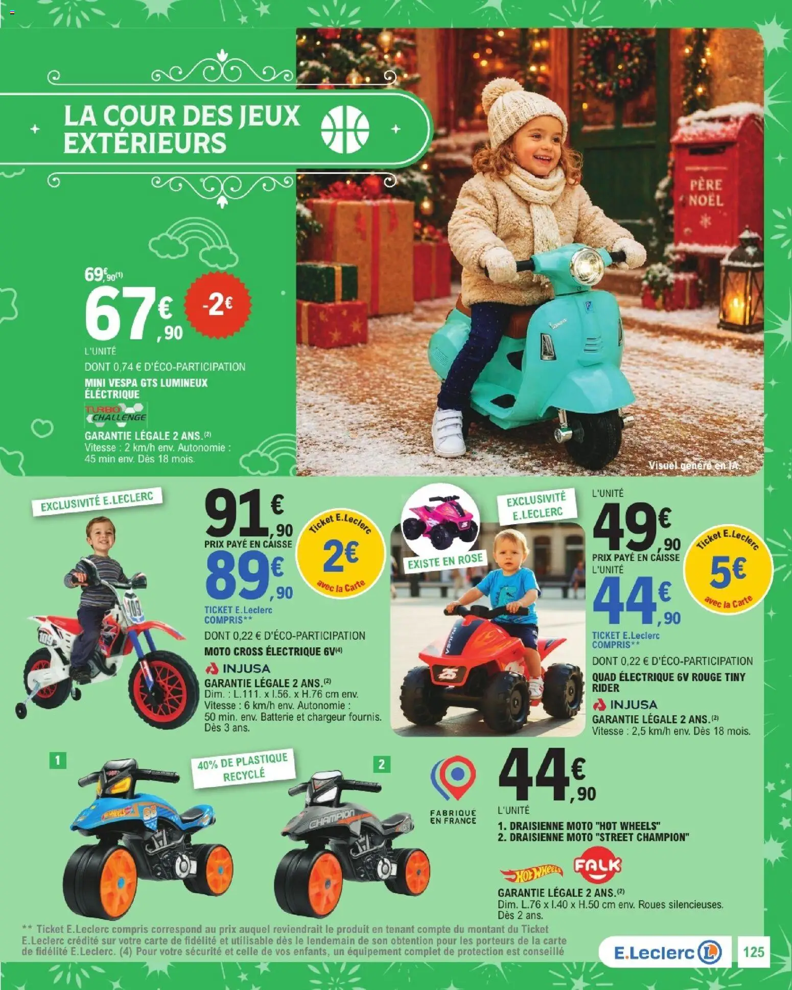 {H1} | Page: 125 | Produits: Draisienne, Batterie, Hot Wheels, Jeux