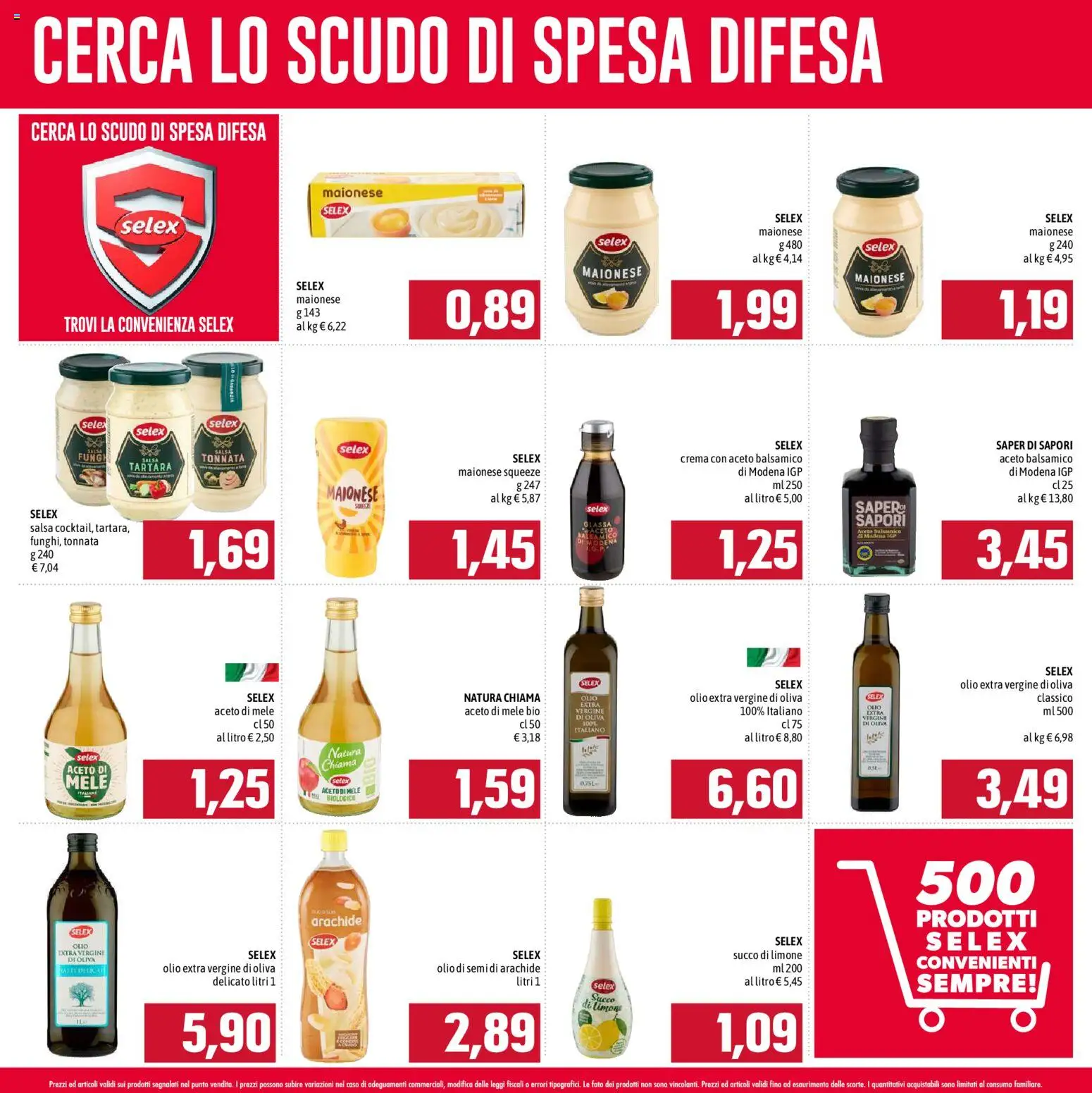 Volantino Emisfero del 21/09/2026 | Pagina: 6 | Prodotti: Crema, Mele, Limone, Olio extra vergine