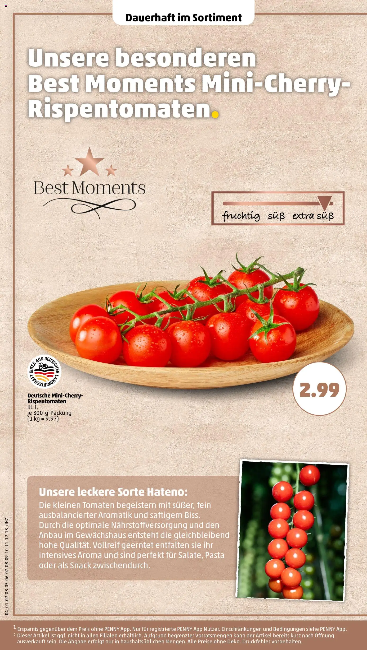 Penny Prospekt – gültig ab 20.07.2026 | Seite: 6 | Produkte: Tomaten, Pasta