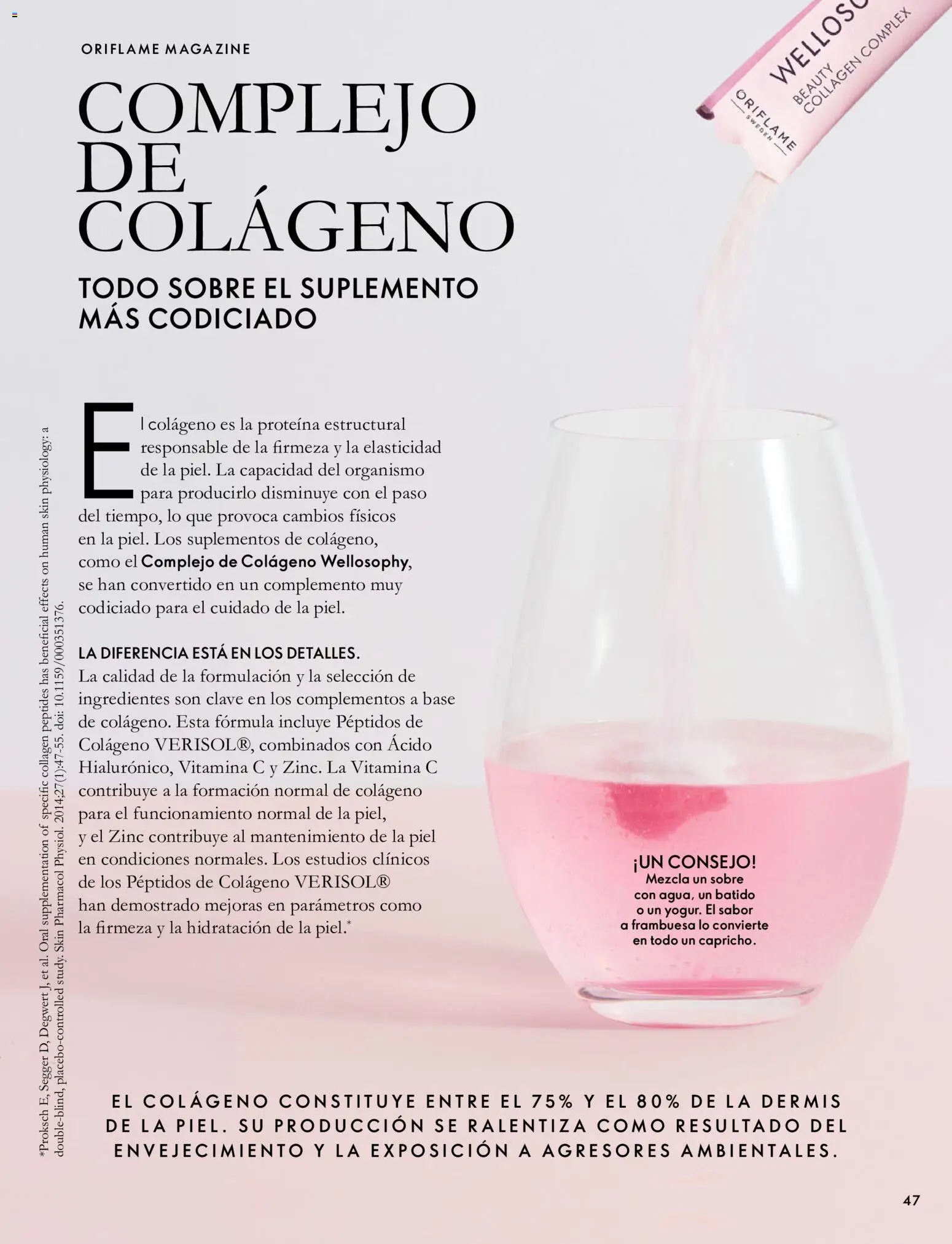Oriflame - Catálogo Campaña 14 │ válido desde el 07/10/2026 | Página: 47 | Productos: Proteína, Ingredientes