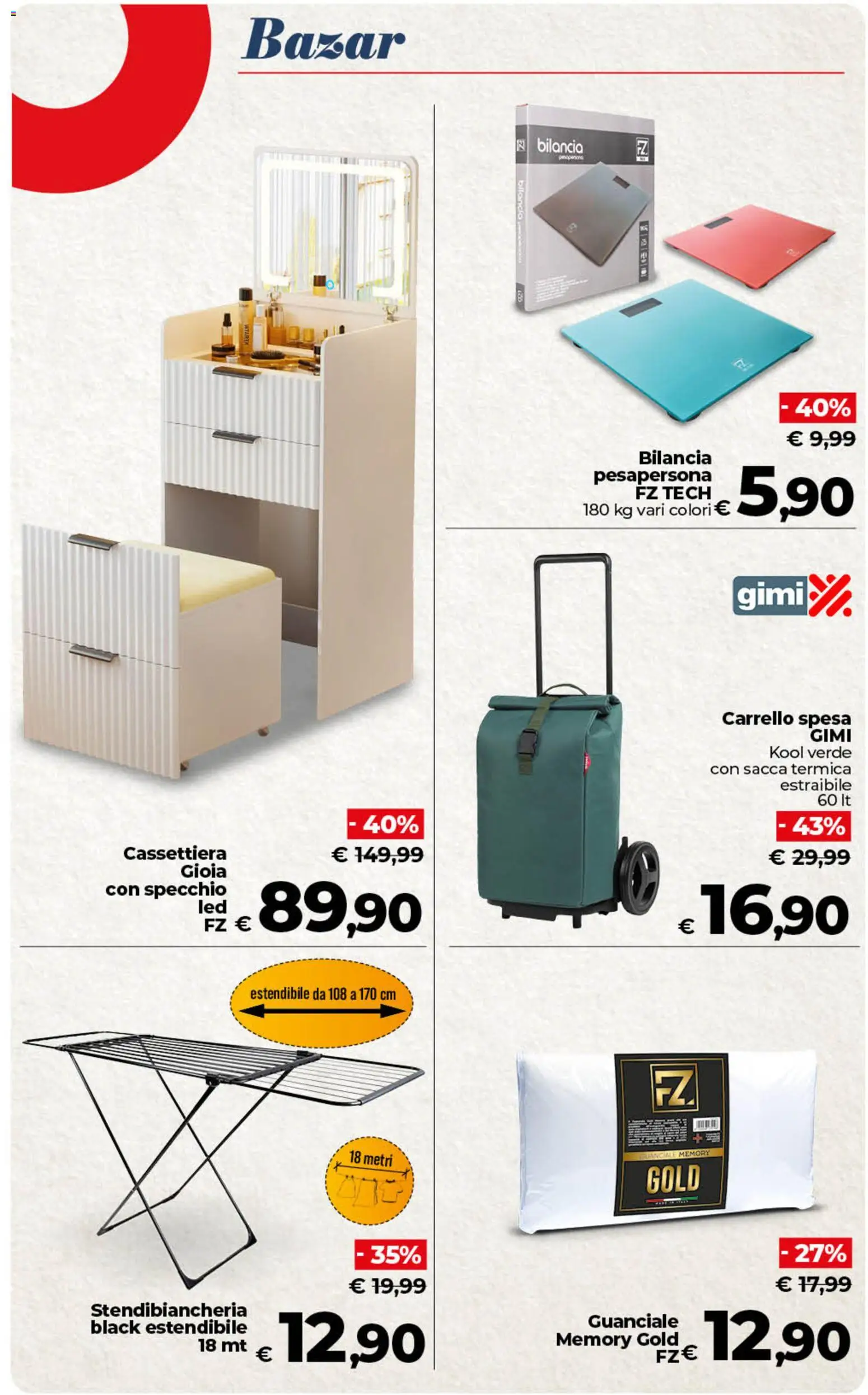 Volantino COOP del 21/08/2026 | Pagina: 47 | Prodotti: Carrello, Bilancia, Cassettiera, Guanciale