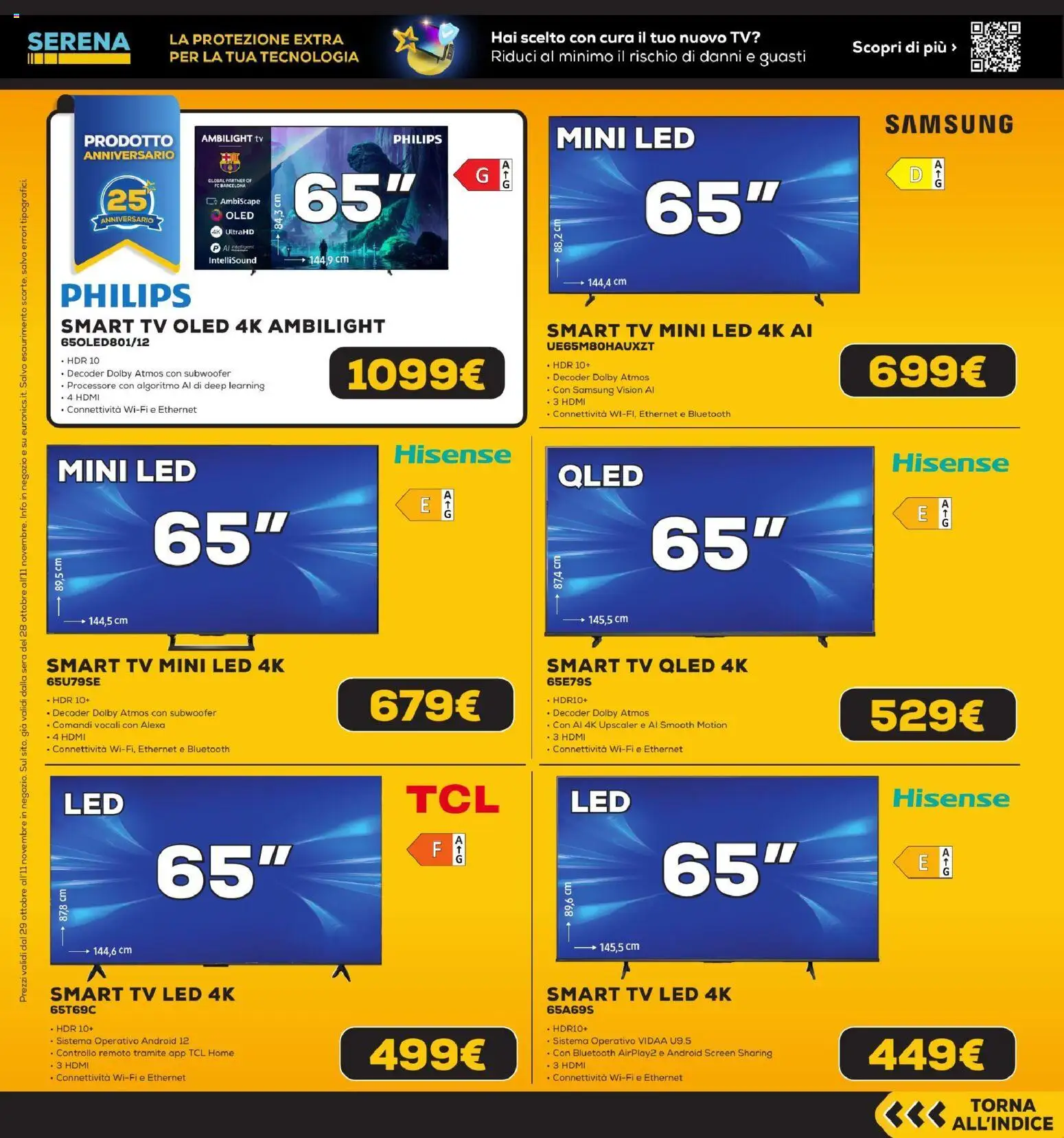 Volantino Euronics del 29/10/2026 | Pagina: 21