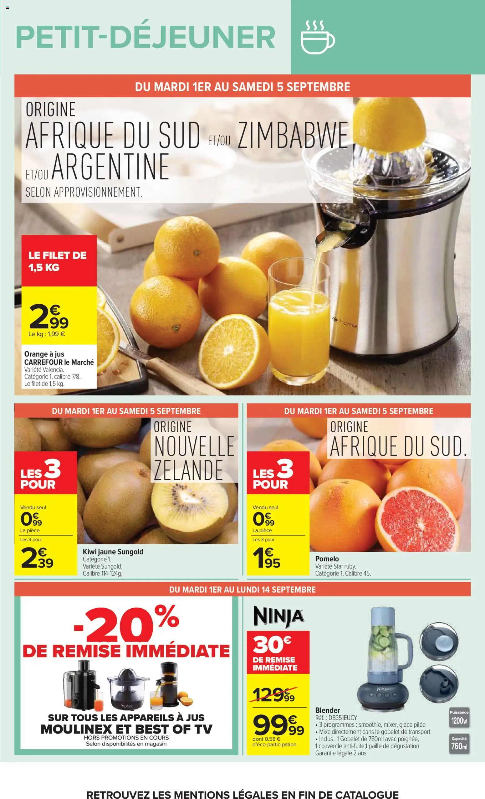{H1} | Page: 17 | Produits: Orange a Jus, Couvercle, Orange, Blender