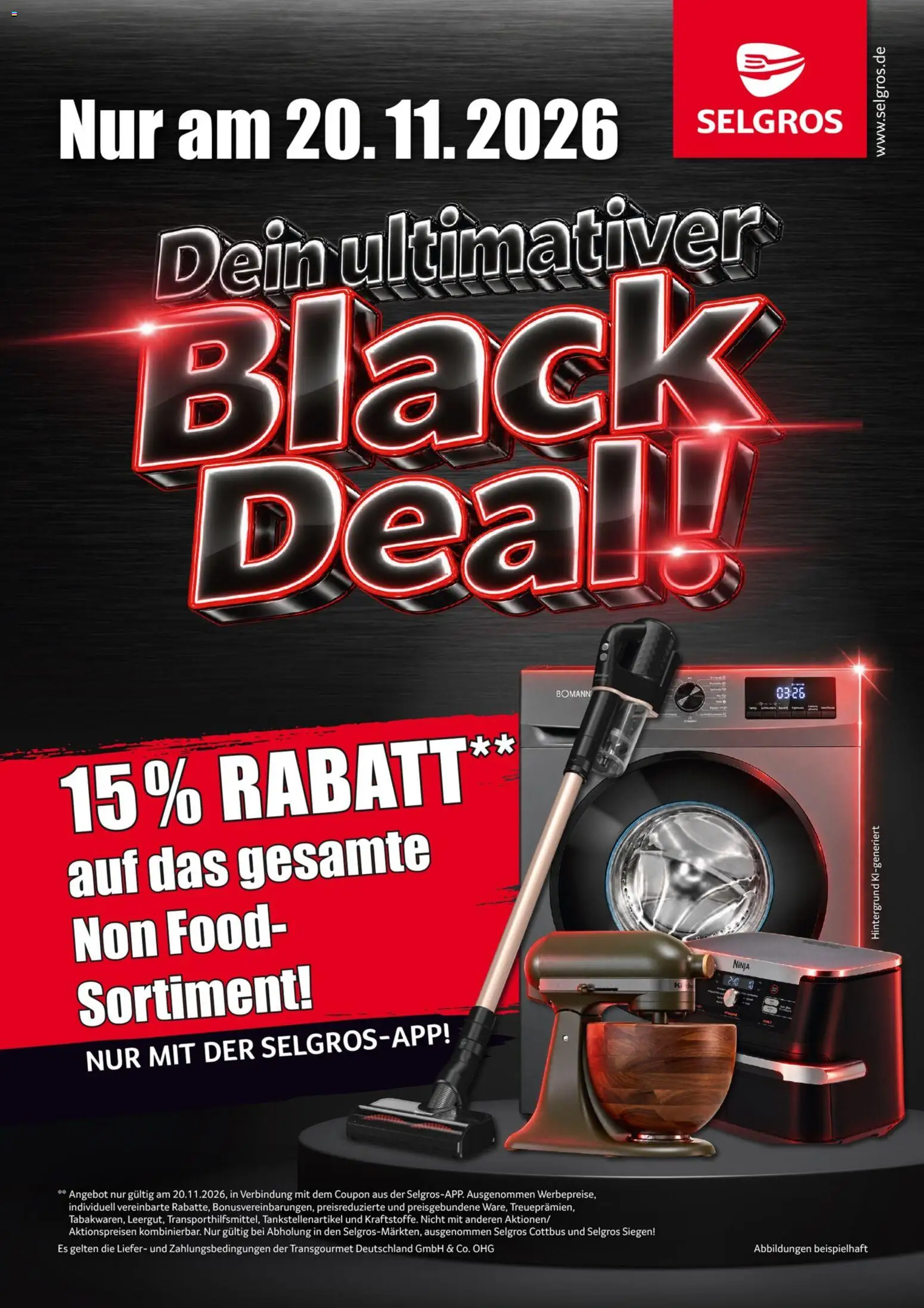 Selgros Black Friday – gültig ab 20.11.2026 | Seite: 1