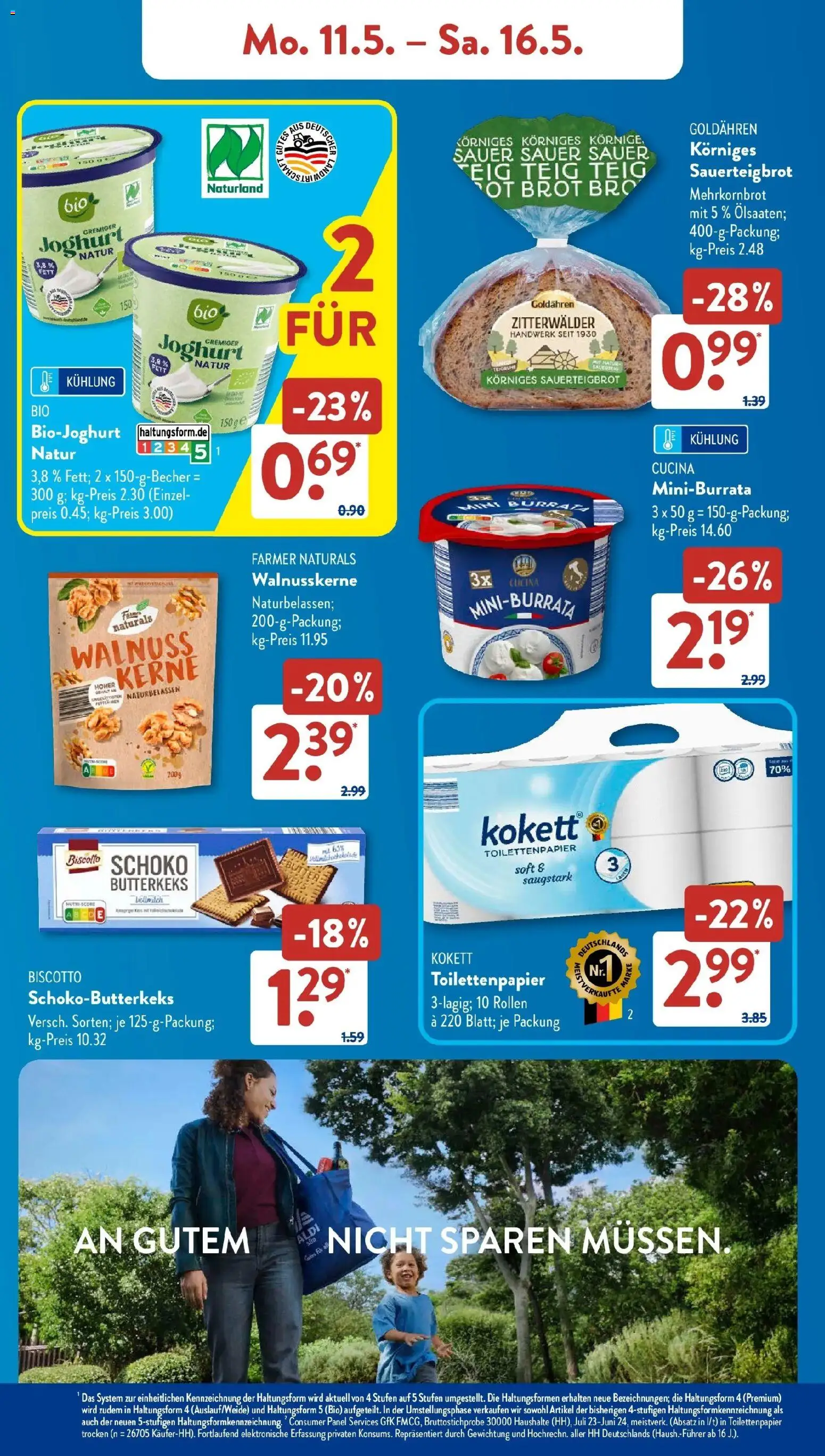 Aldi Süd Wochenangebote – gültig ab 10.05.2026 | Seite: 9 | Produkte: Joghurt, Brot, Toilettenpapier